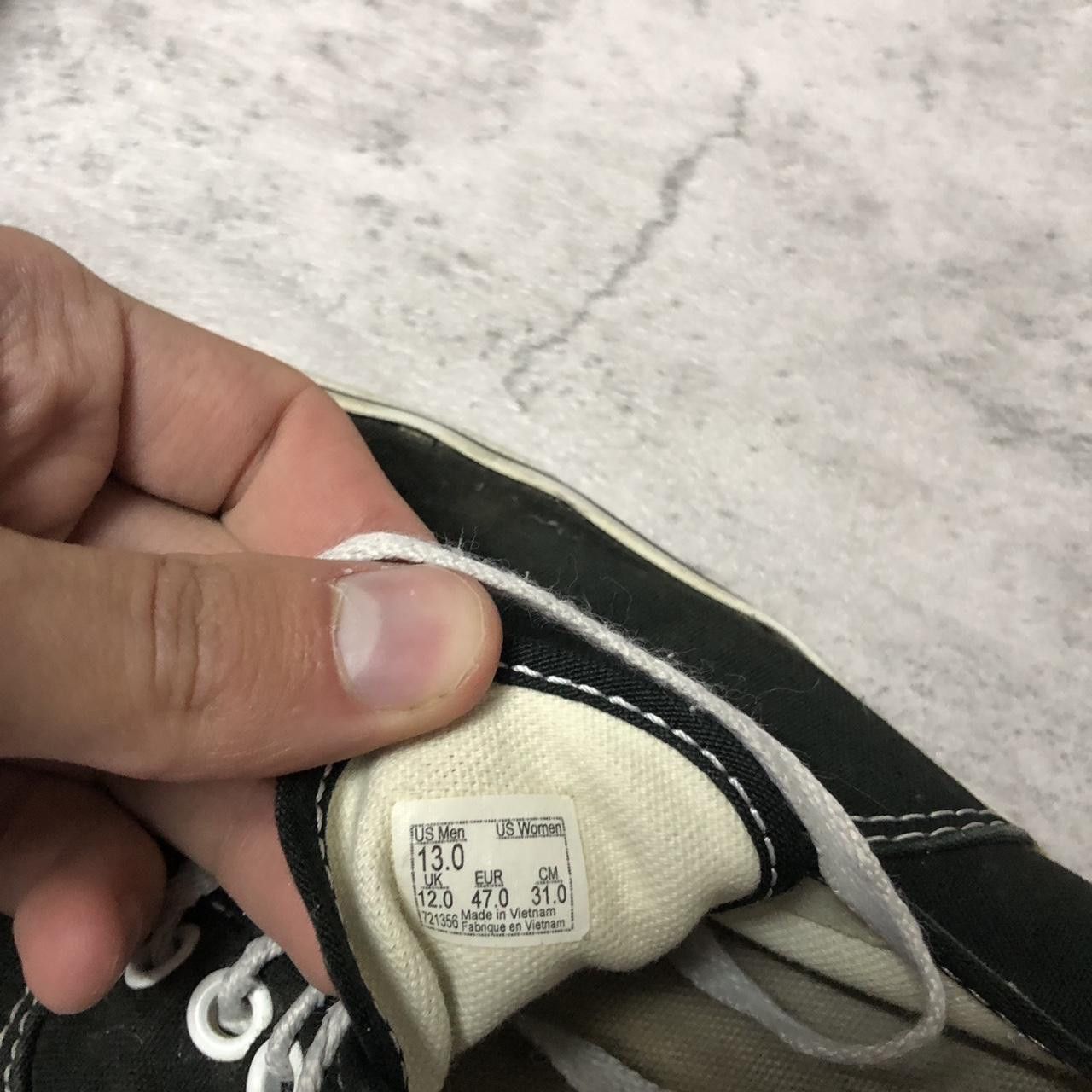 Vans Vans used skate black Size US 12 / EU 45 - 8 Thumbnail
