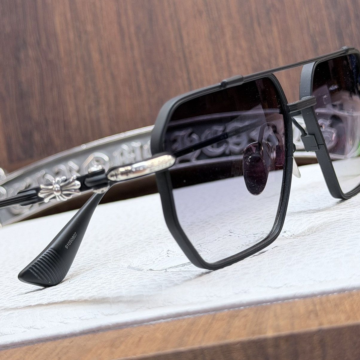 Chrome Hearts Chrome Hearts PHUNK 1/1 Sunglasses Size ONE SIZE - 9 Thumbnail