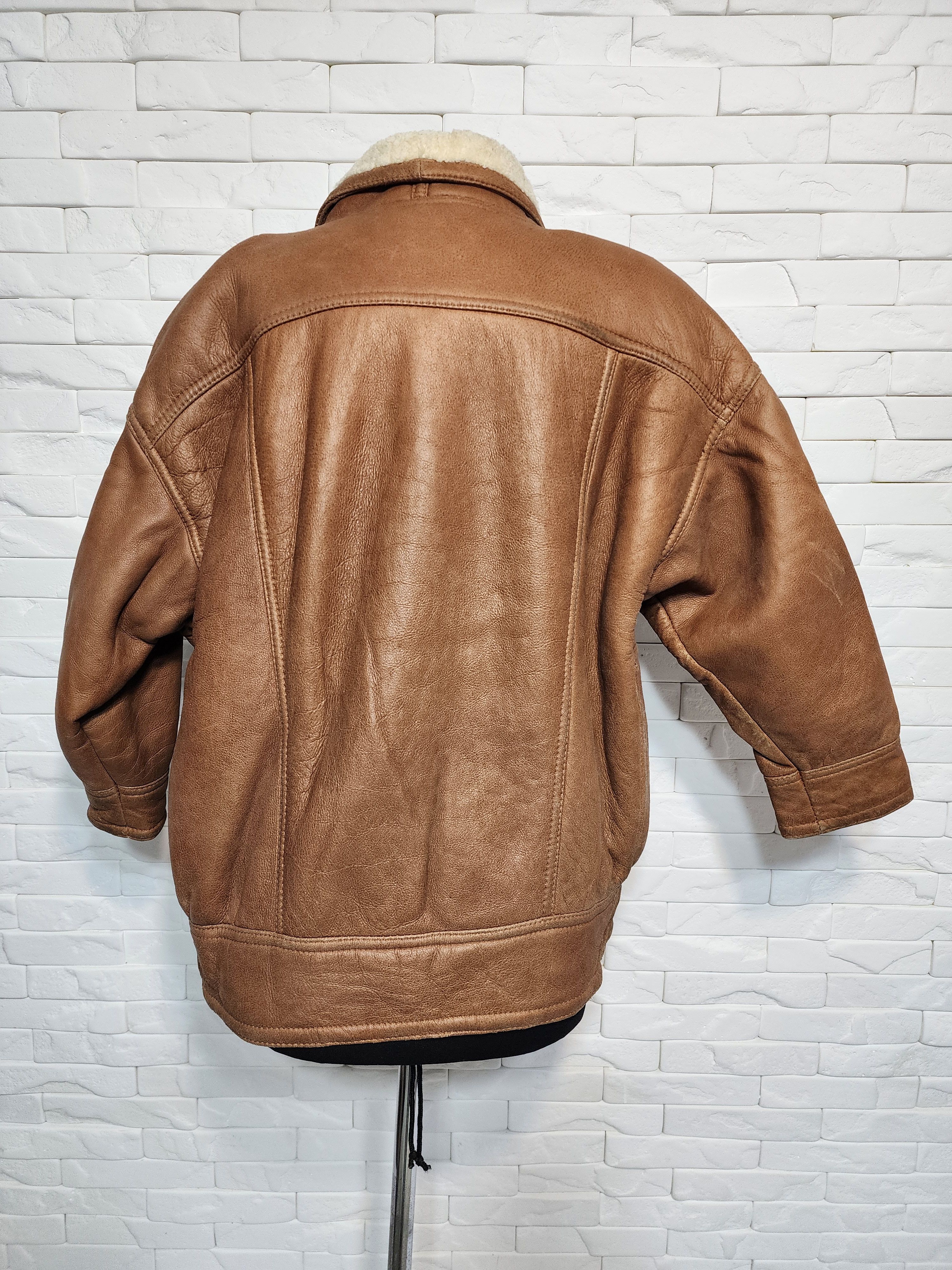 Uniqlo Brown Women's Sheepskin Jacket: Size M / US 6-8 / IT 42-44 - 3 Thumbnail