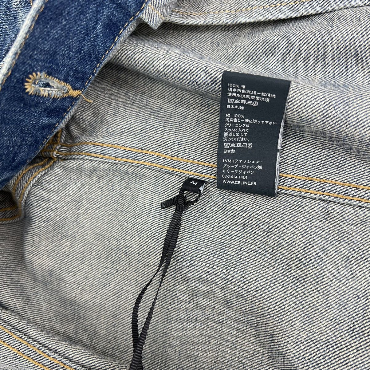 Celine × Hedi Slimane Celine Studded Denim Vest Size US S / EU 44-46 / 1 - 6 Thumbnail