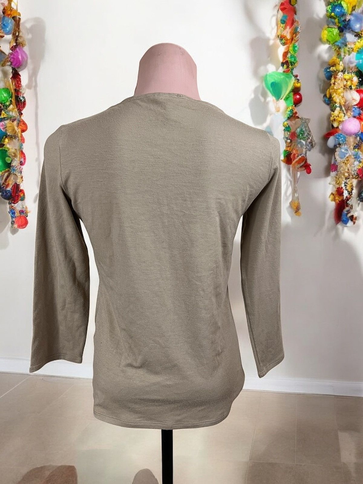 Armani Armani Jeans beige blouse size M Size M / US 6-8 / IT 42-44 - 3 Thumbnail