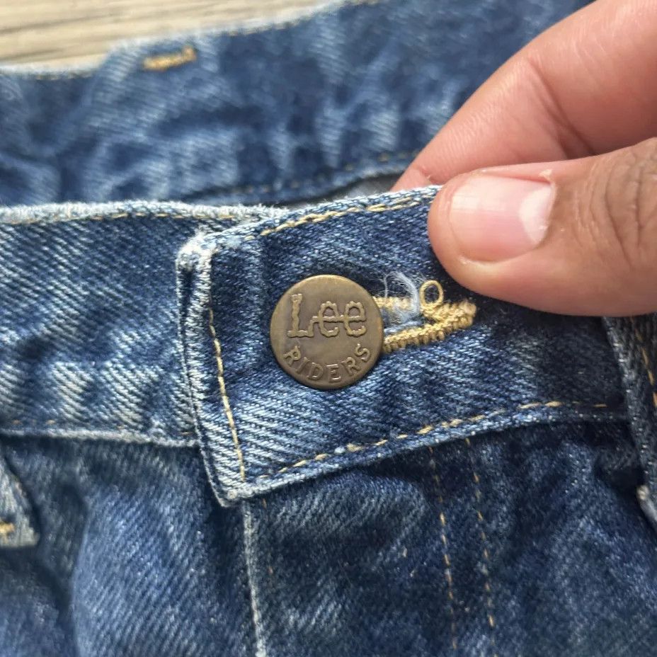 Lee Vintage 70s Lee Riders Denim Jeans Size 30X27 Size US 30 / EU 46 - 7 Thumbnail