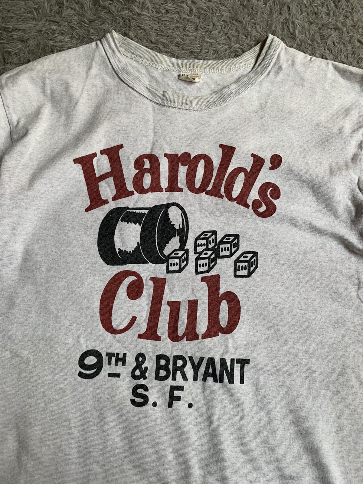 Japanese Brand Vintage Warehouse Japan Harolds Club 9th & Bryant S. F, Tee Size US M / EU 48-50 / 2 - 2 Thumbnail