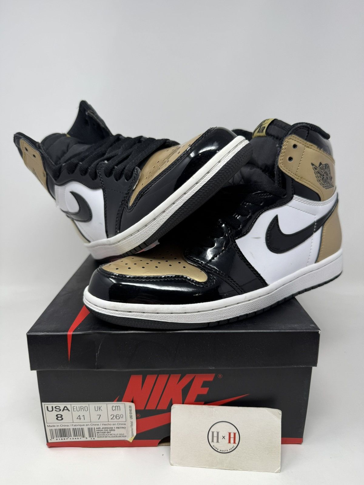 Nike Air Jordan Retro High Og Nrg Gold Toe