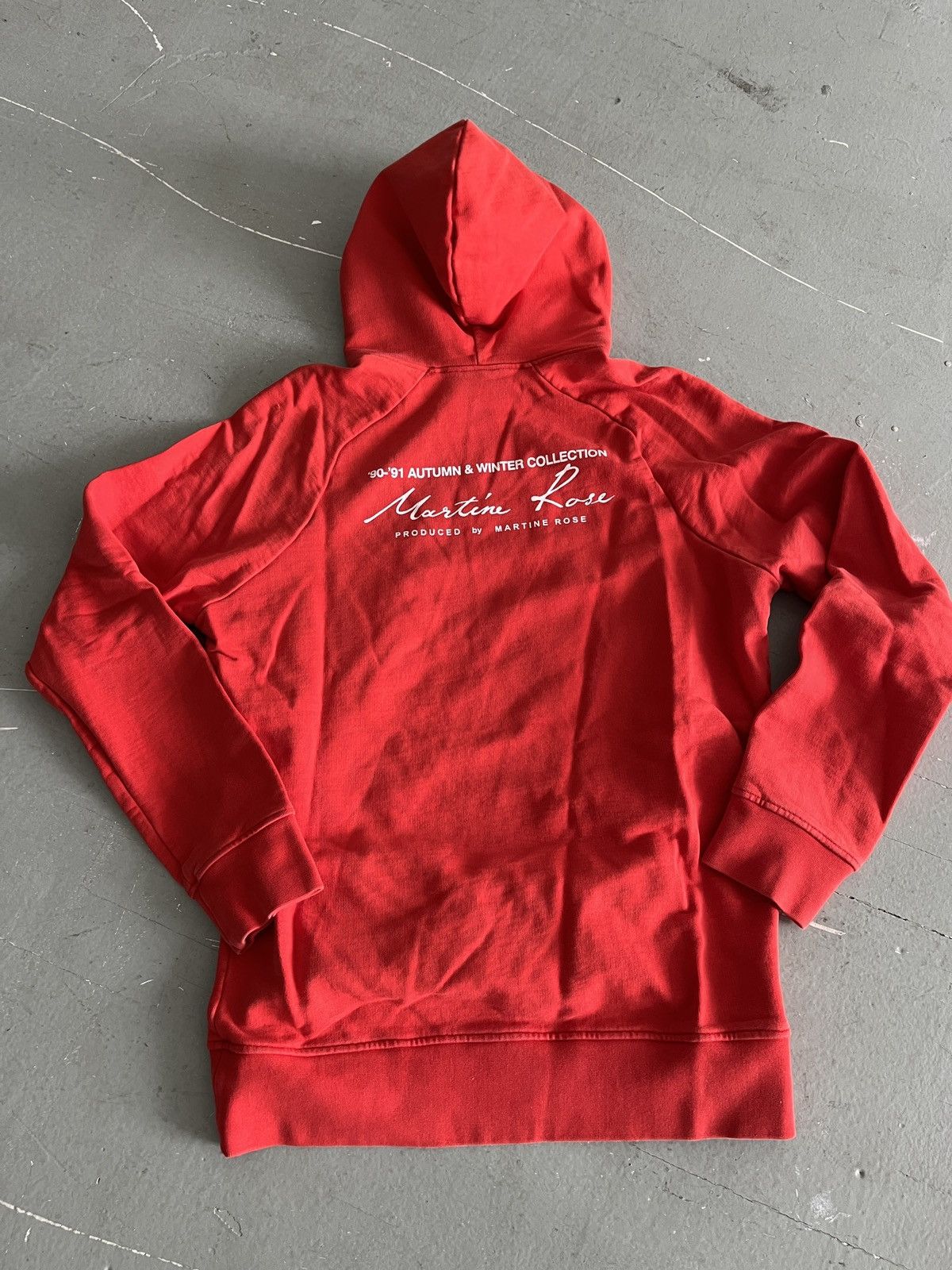 Martine Rose Martine Rose ‘90-‘91 Autumn and Winter Hoodie (unisex) Size US S / EU 44-46 / 1 - 7 Thumbnail