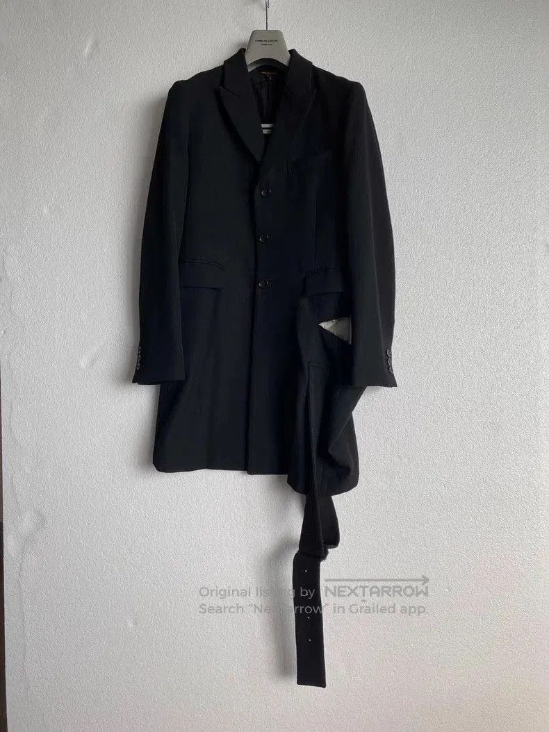 Comme des Garcons Comme des Garcons Wool Tear Strap Coat. Size US S / EU 44-46 / 1 - 2 Thumbnail