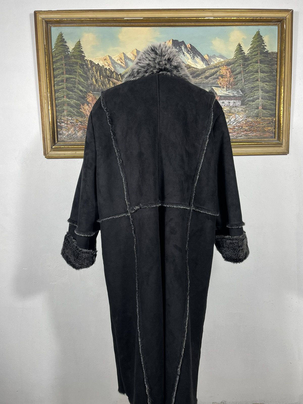 If Six Was Nine × Le Grande Bleu (L.G.B.) Button Ups Coat Avant Garde Affliction Grunge Retro 00s Size XL / US 12-14 / IT 48-50 - 5 Thumbnail