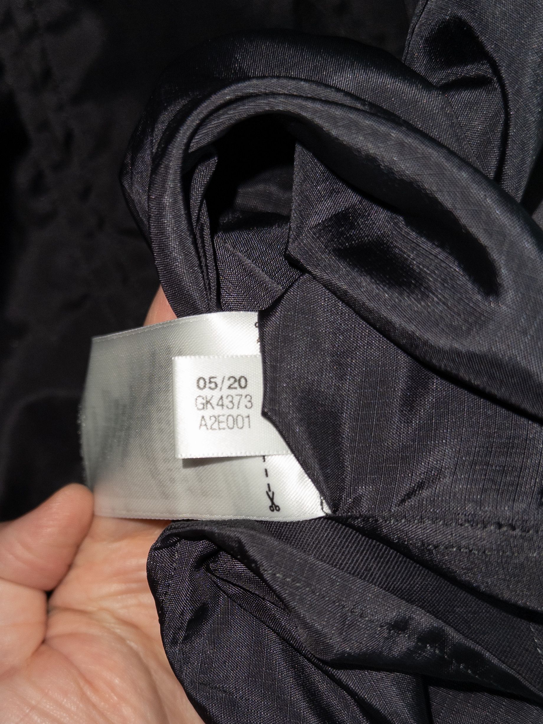 Y-3 Y-3 black acetate reflective lightweight long jacket - Large Size US L / EU 52-54 / 3 - 7 Thumbnail