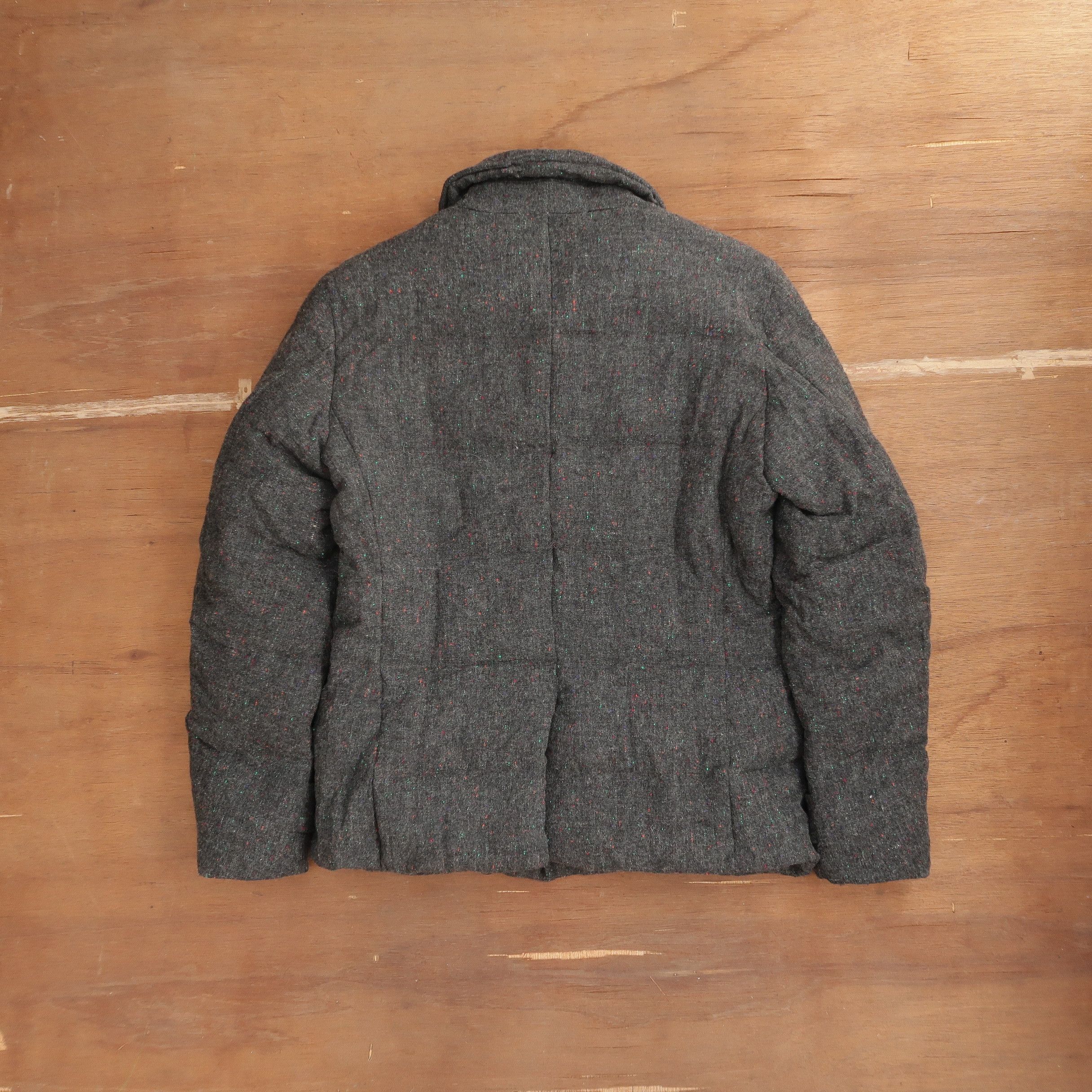 Vintage 80s Urban Research Japan Wool Puffer Down Jacket