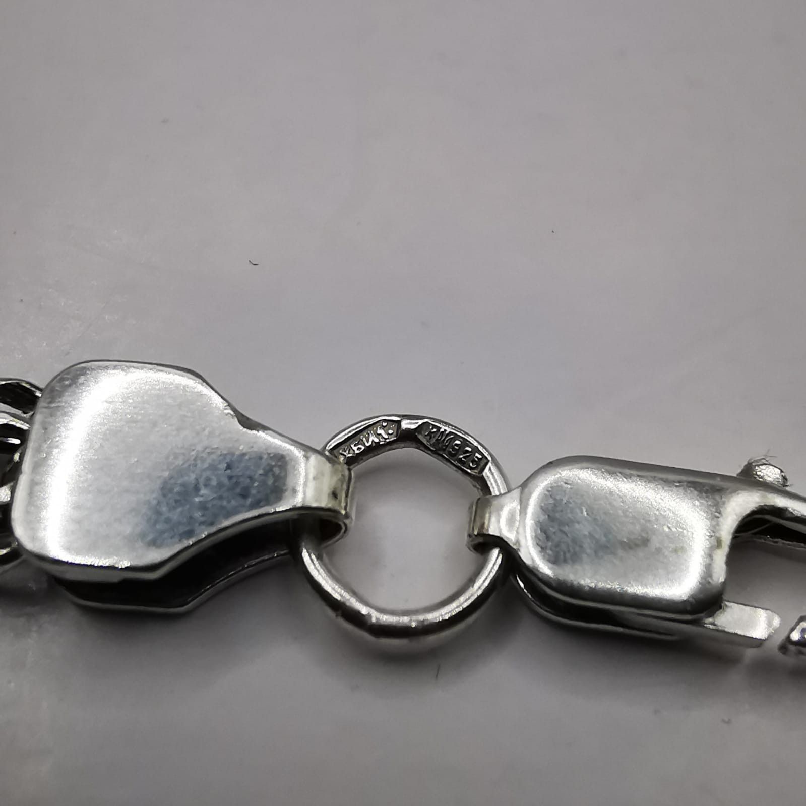Sterling Silver Vintage Chain,925 Sterling Silver,Signed ,Handmade 21,64g Size ONE SIZE - 6 Thumbnail
