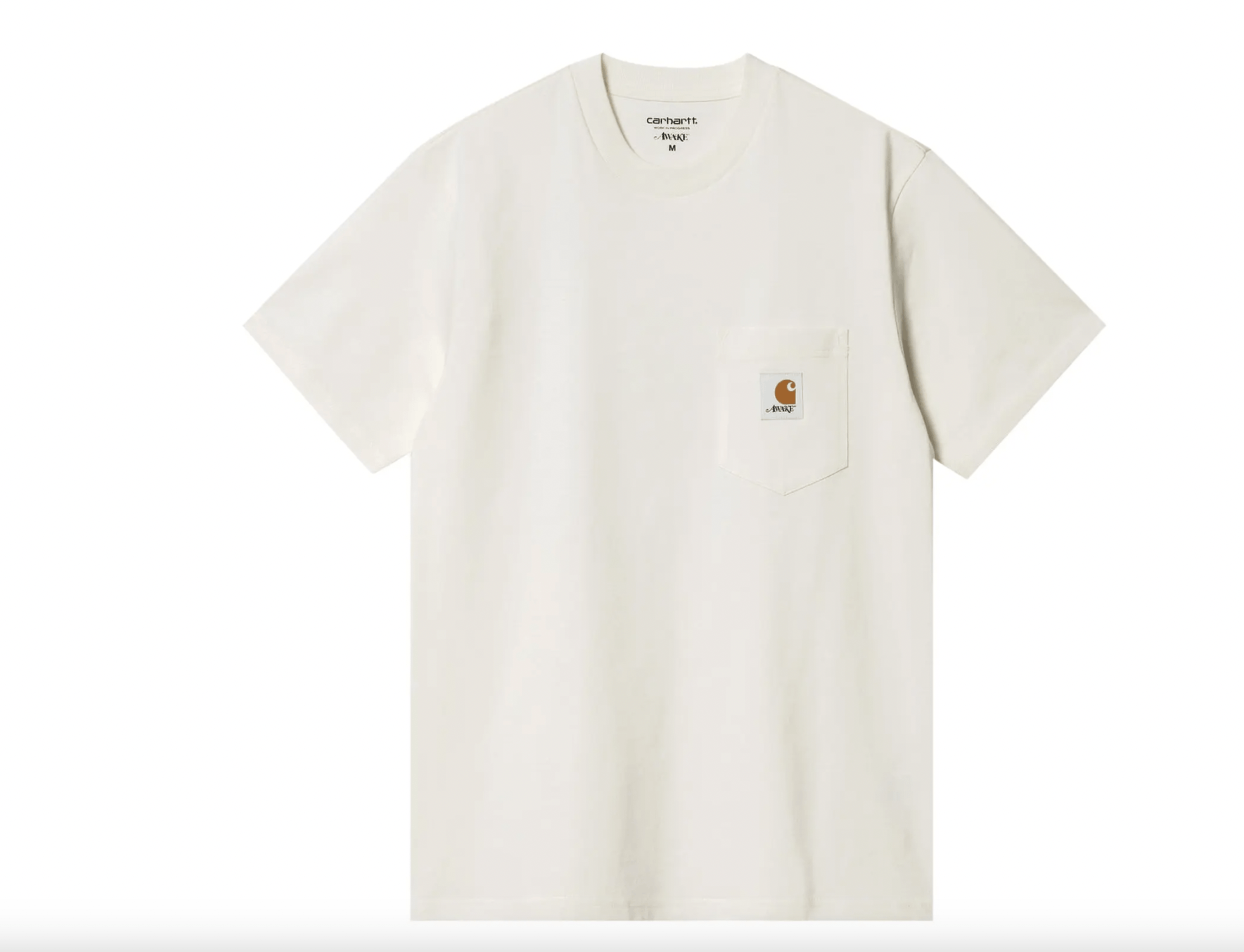 Awake NY × Carhartt Wip Pocket T-Shirt 'Wax' Size US S / EU 44-46 / 1 - 2 Thumbnail