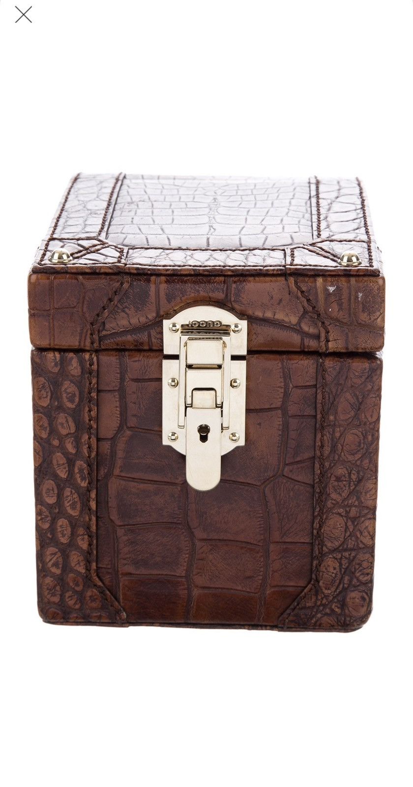 Gucci Authentic Gucci Crocodile Watch Winder Retail $8500 Size ONE SIZE - 1 Thumbnail