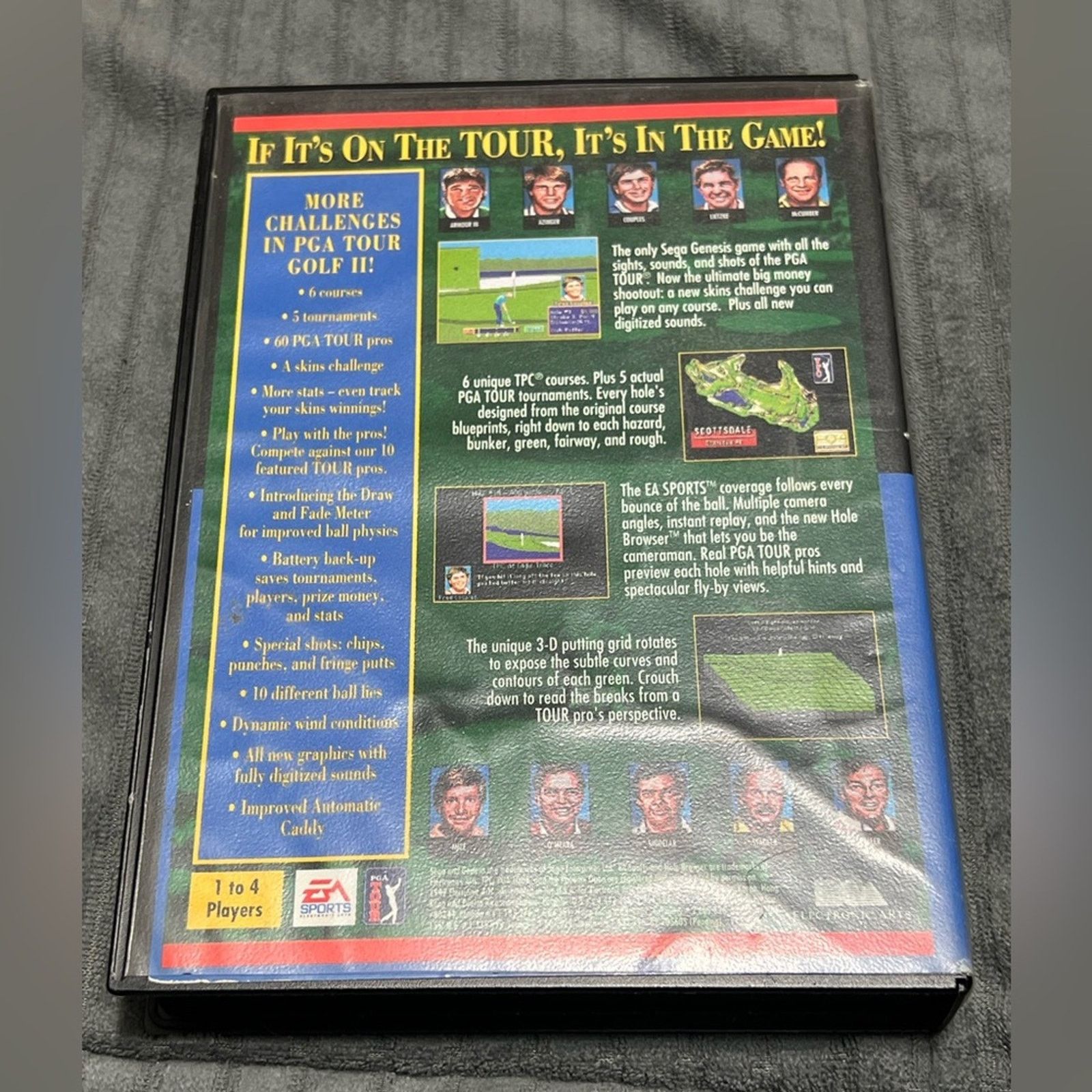 PGA Tour PGA Tour Golf II - Sega Genesis Size ONE SIZE - 2 Thumbnail