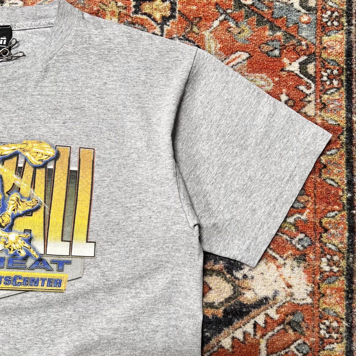 Vintage Vintage 1990s gray made in USA ESPN baseball MLB T-shirt Size US L / EU 52-54 / 3 - 4 Thumbnail