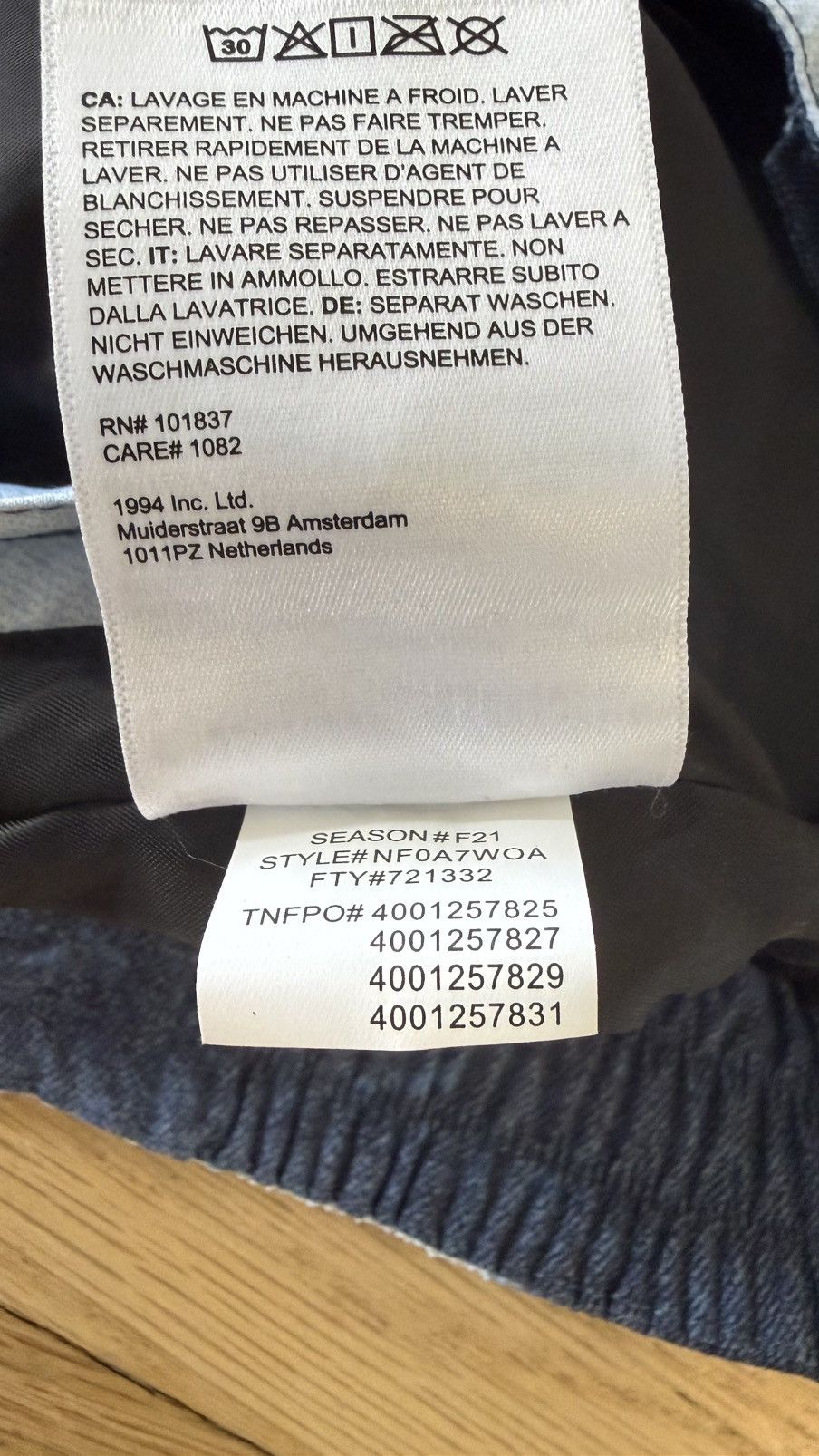 Supreme × The North Face Supreme The North Face Bleached Denim Print Mountain Pant 21 Size US 30 / EU 46 - 8 Thumbnail