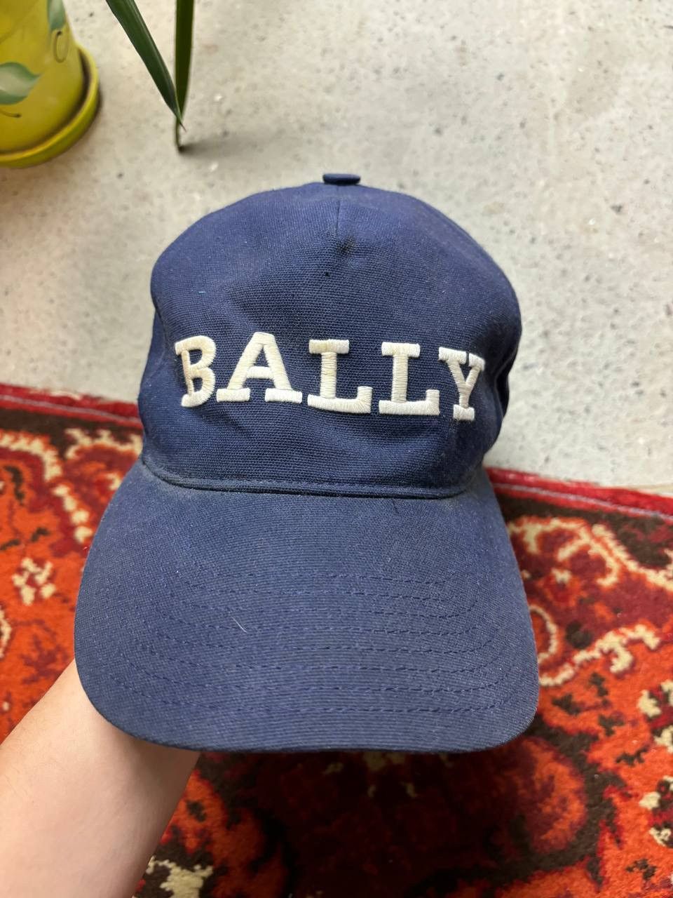 Bally × Designer × Vintage Vintage Luxury Bally Embroidered Big Logo Cap Size ONE SIZE - 2 Thumbnail