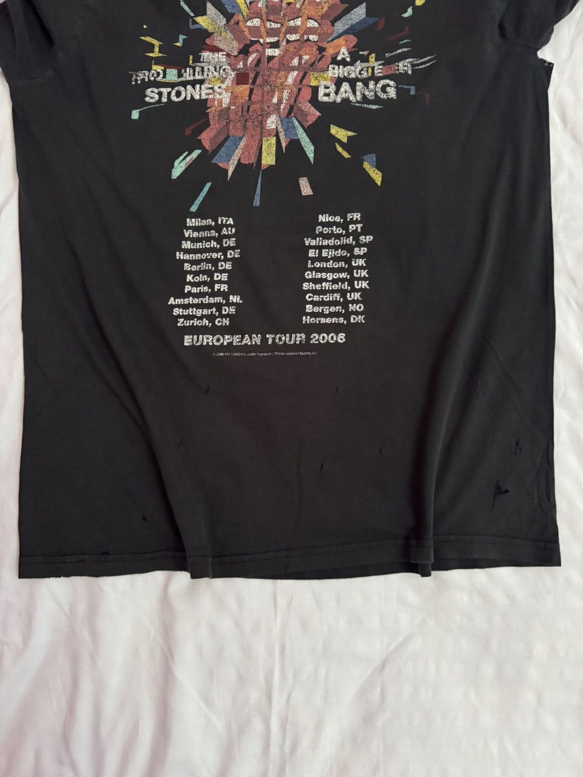 The Rolling Stones 2000s The Rolling Stones Europe '06 Tour Tees Size US M / EU 48-50 / 2 - 6 Thumbnail