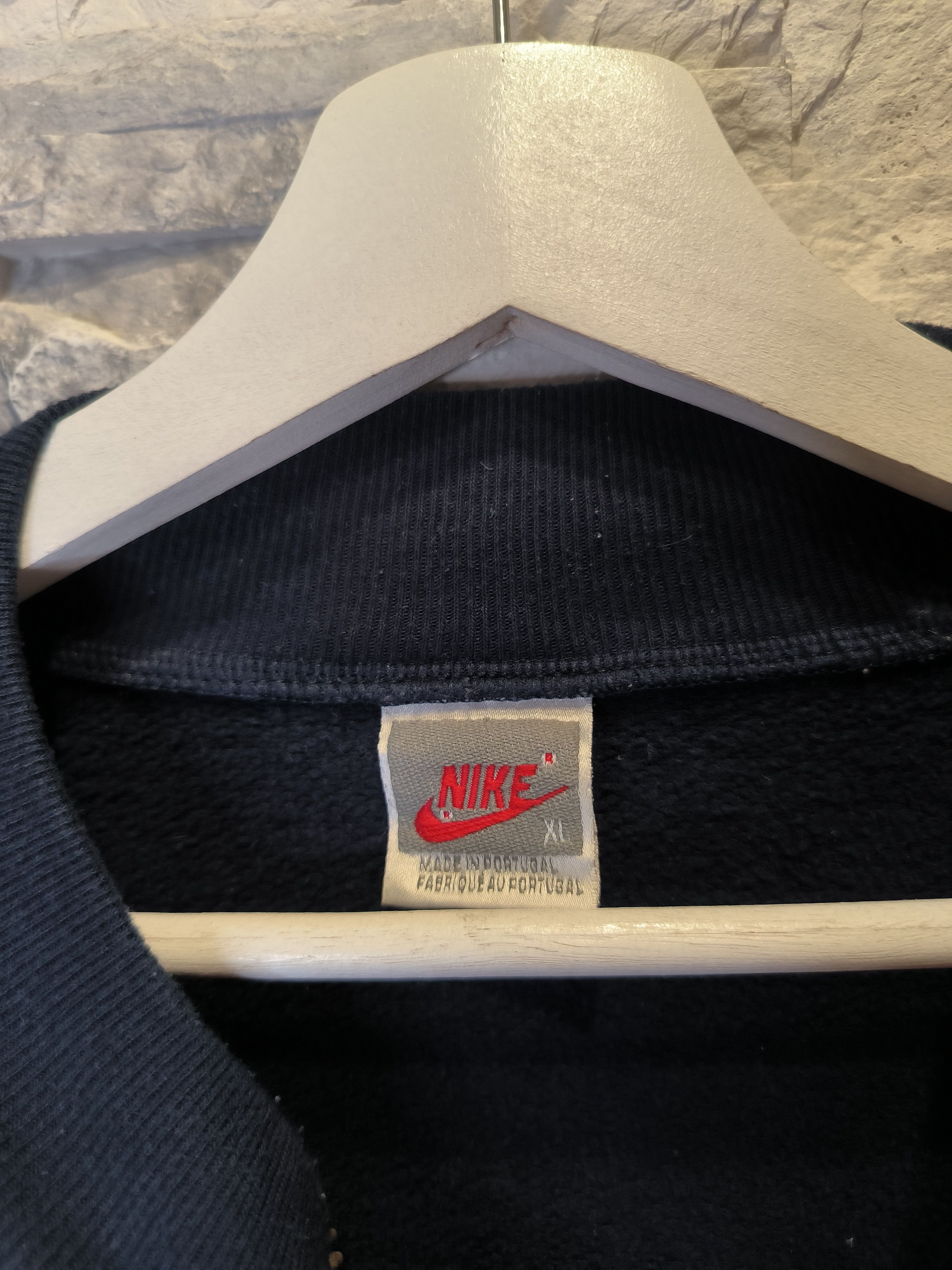 Nike Vintage Nike 80s Sweatshirt Half Zip Logo Size US XL / EU 56 / 4 - 5 Thumbnail