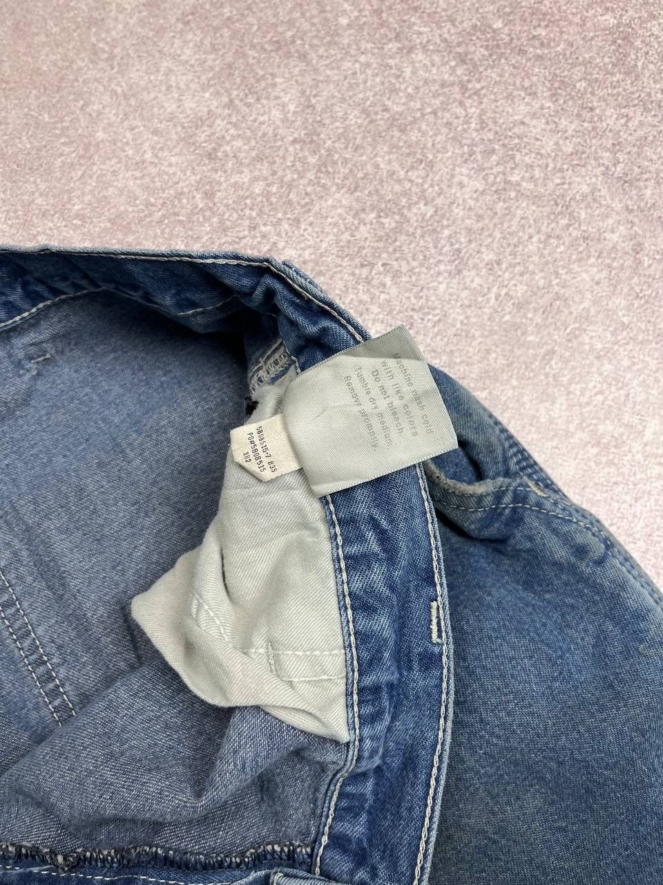 Carhartt × Vintage Vintage Carhartt Baggy Dungaree Denim Jeans Y2K 38 Size US 38 / EU 54 - 7 Thumbnail
