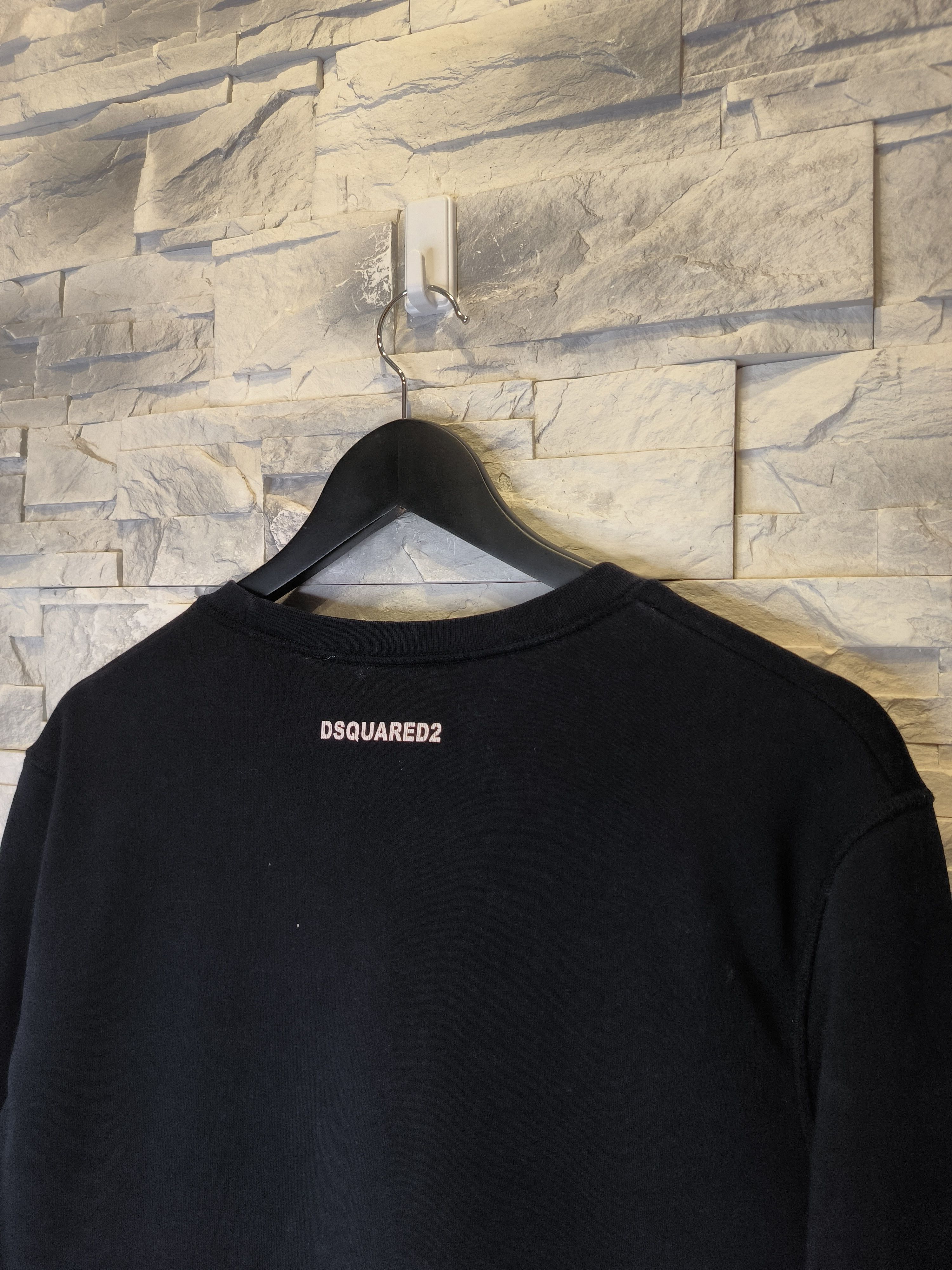 Dsquared2 Dsquared2 DSQ2 Sweatshirt Crewneck Black Beat Size US XS / EU 42 / 0 - 4 Thumbnail