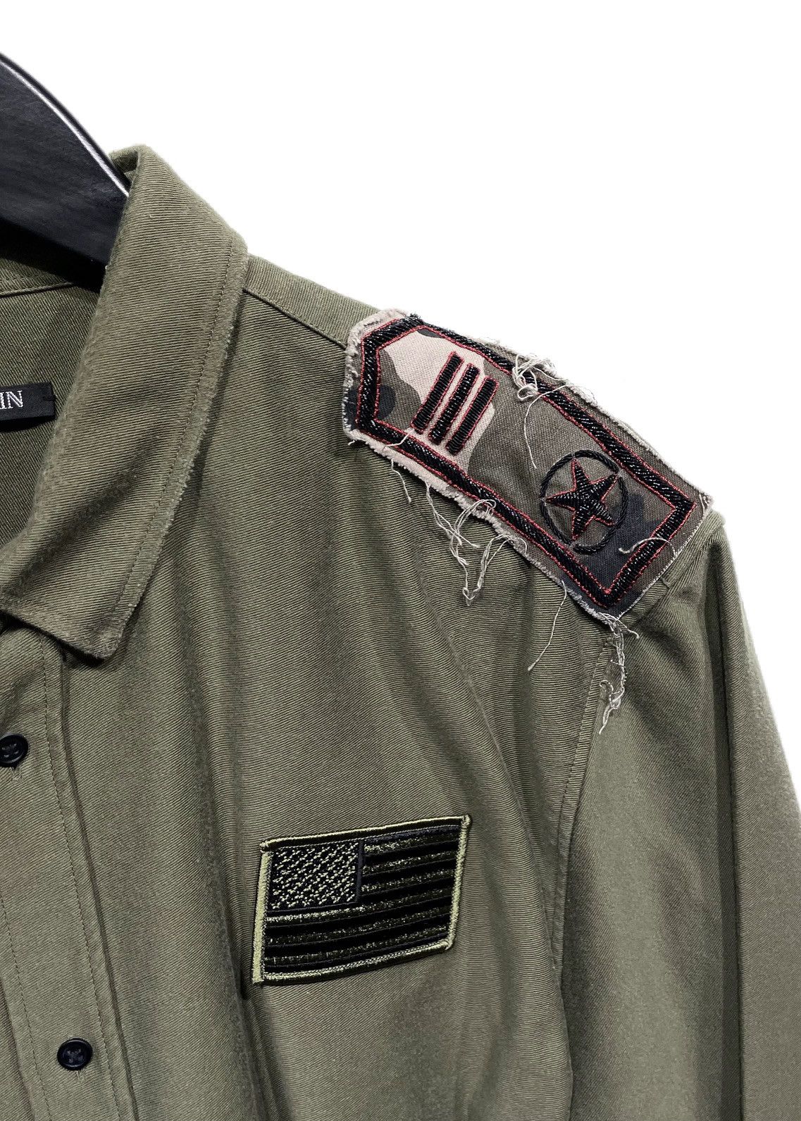 Balmain Balmain Army Thick Shirt Size US L / EU 52-54 / 3 - 4 Thumbnail