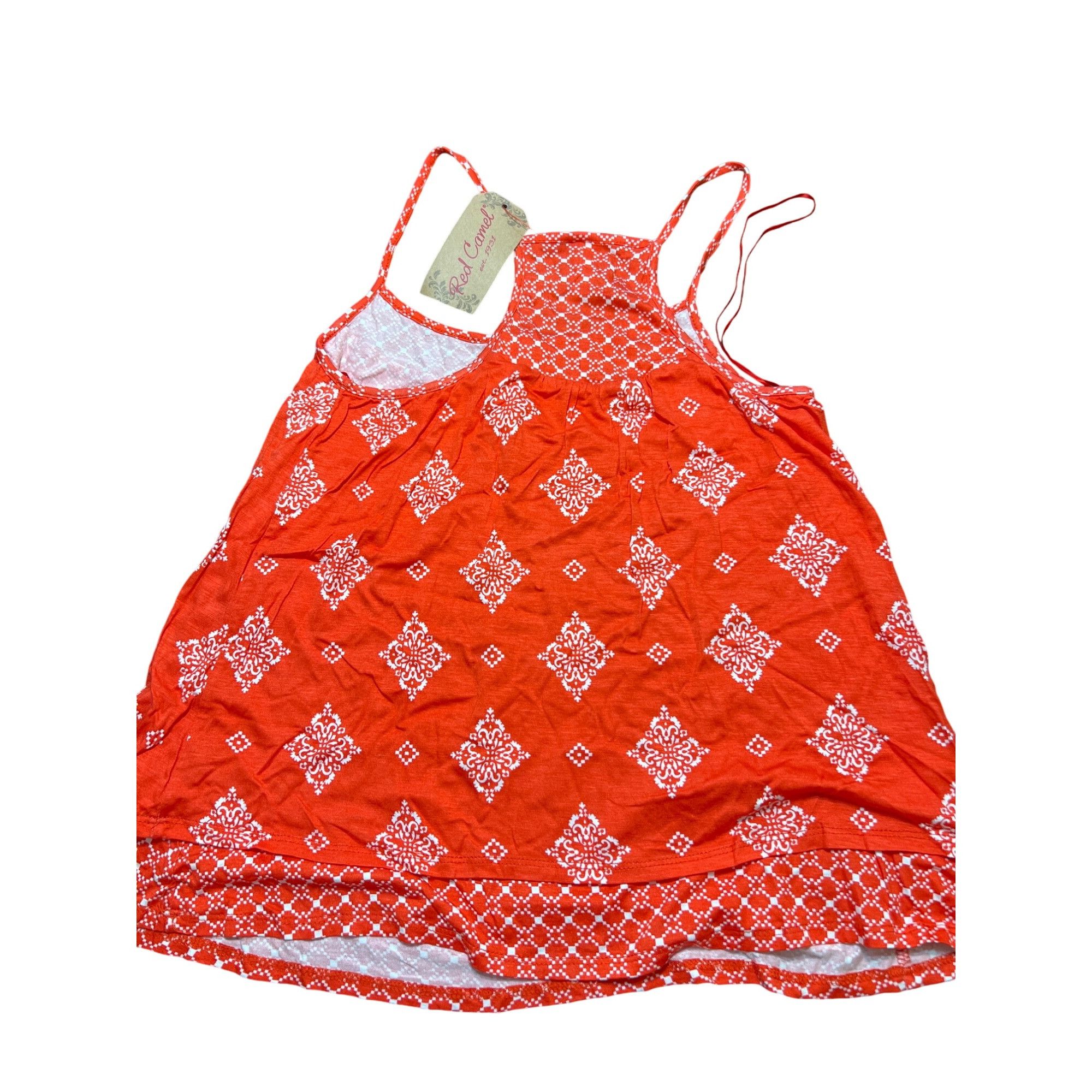 Other Red Camel Racerback Tank Top Layered Red Bandanna Size XS NW Size XS / US 0-2 / IT 36-38 - 4 Thumbnail