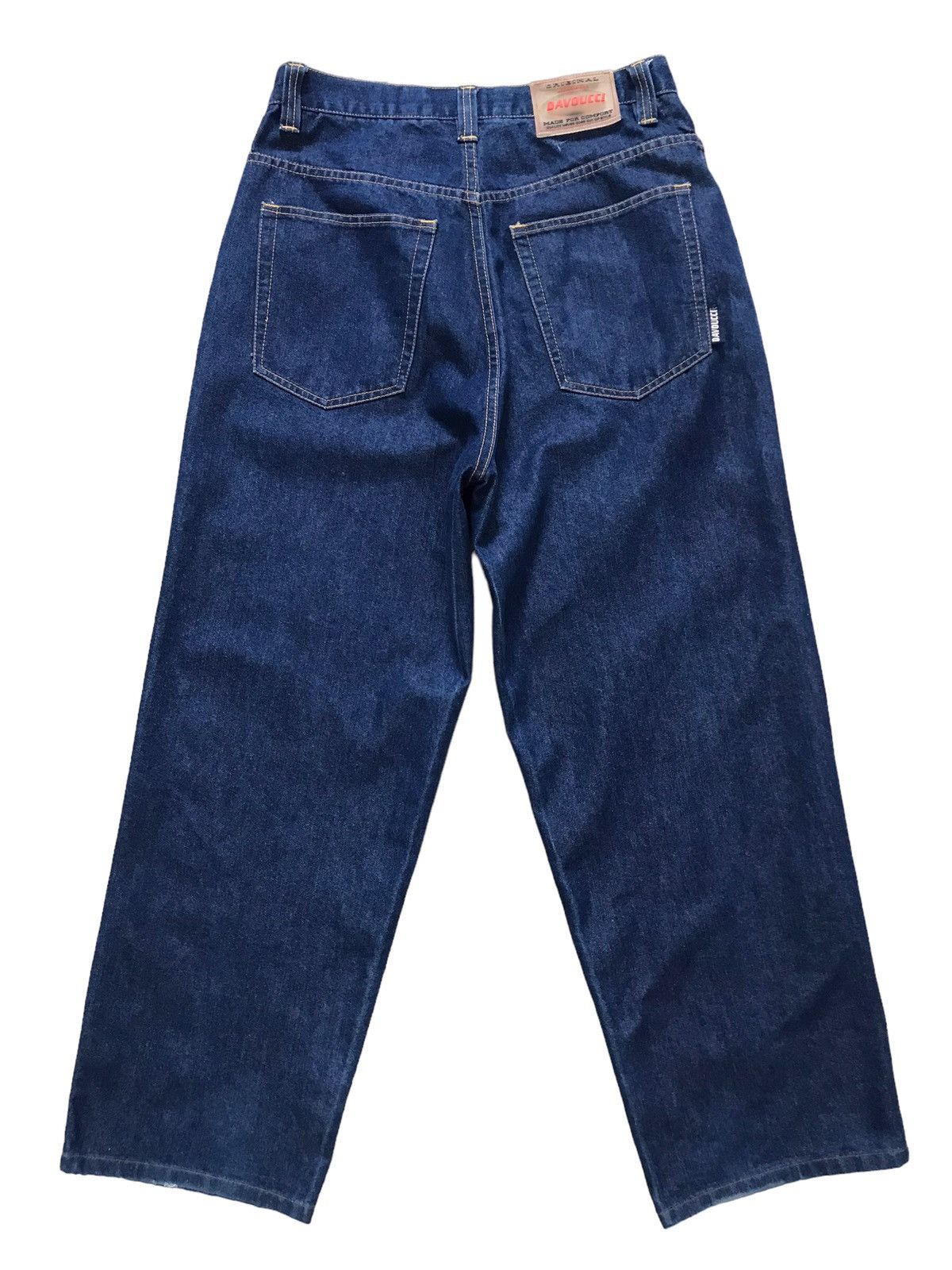 JNCO Davoucci Hiphop Baggy Relaxed Loose Blue Shine Denim Jeans Size US 32 / EU 48 - 10 Thumbnail