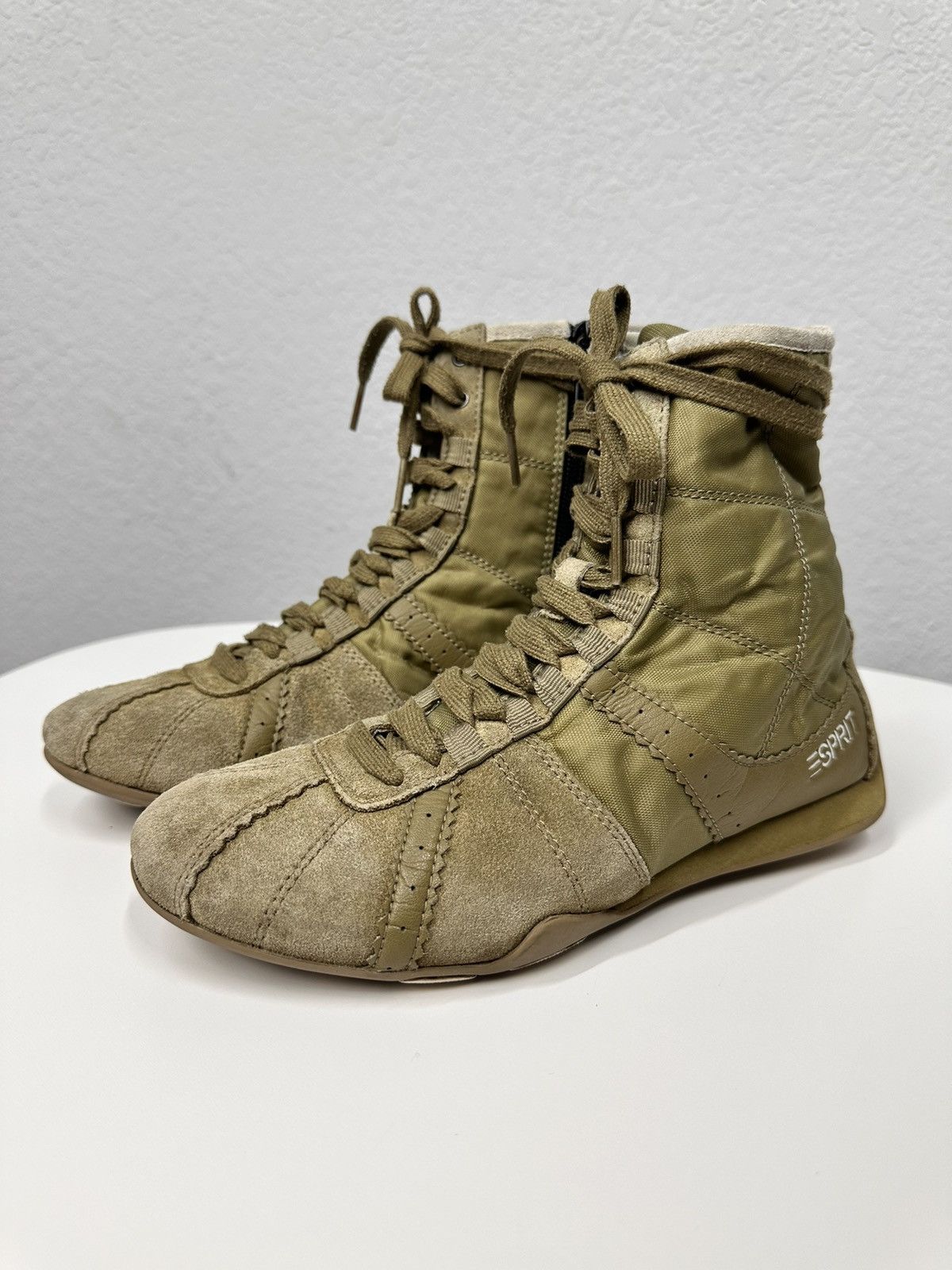 Esprit Vintage Puma Hight Boxer Boots Shoes Supreme Sneakers Y2K Size US 7 / IT 37 - 1 Thumbnail