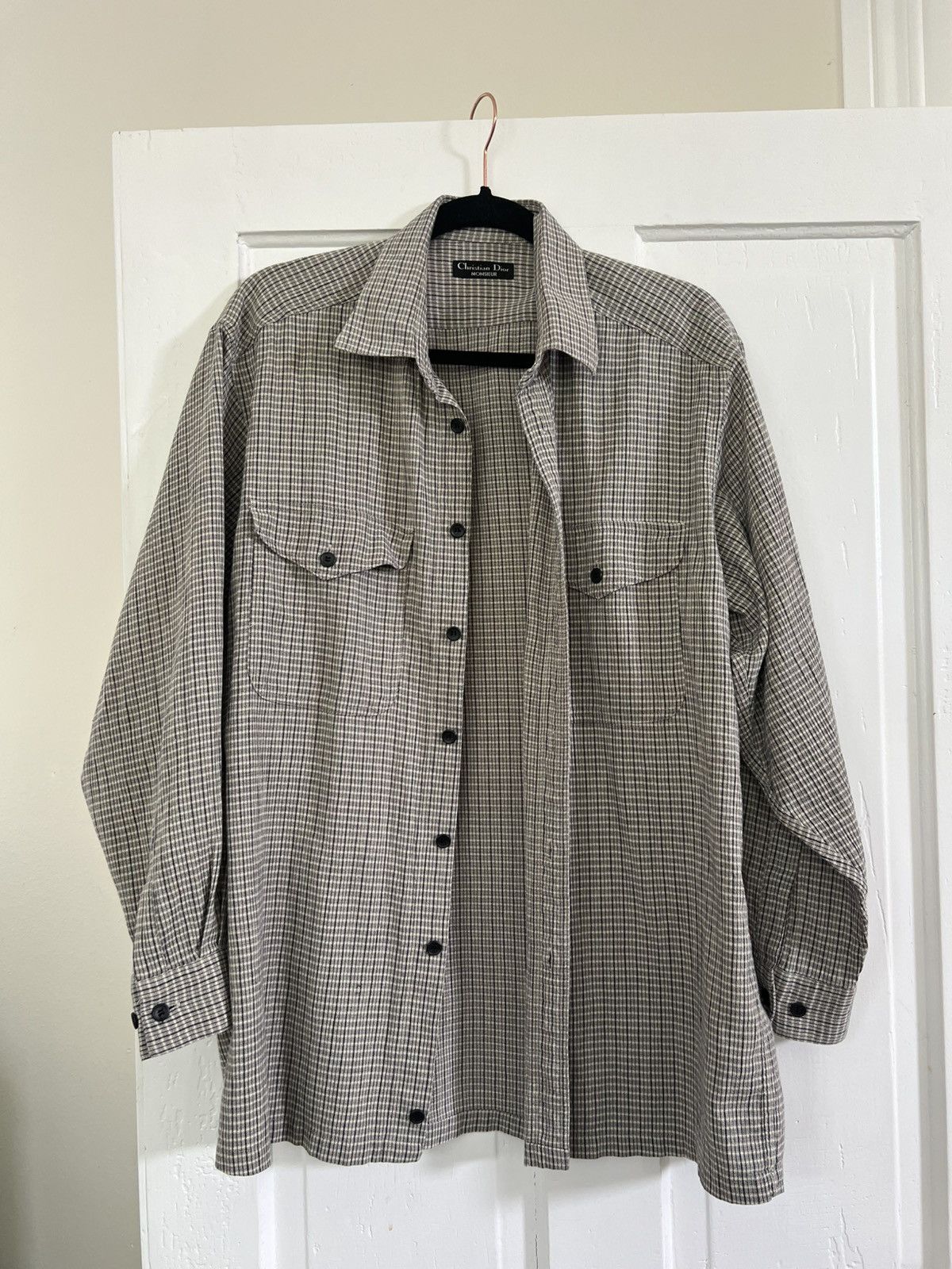 Christian Dior Monsieur Vintage Christian Dior Button Up Size US XL / EU 56 / 4 - 2 Thumbnail