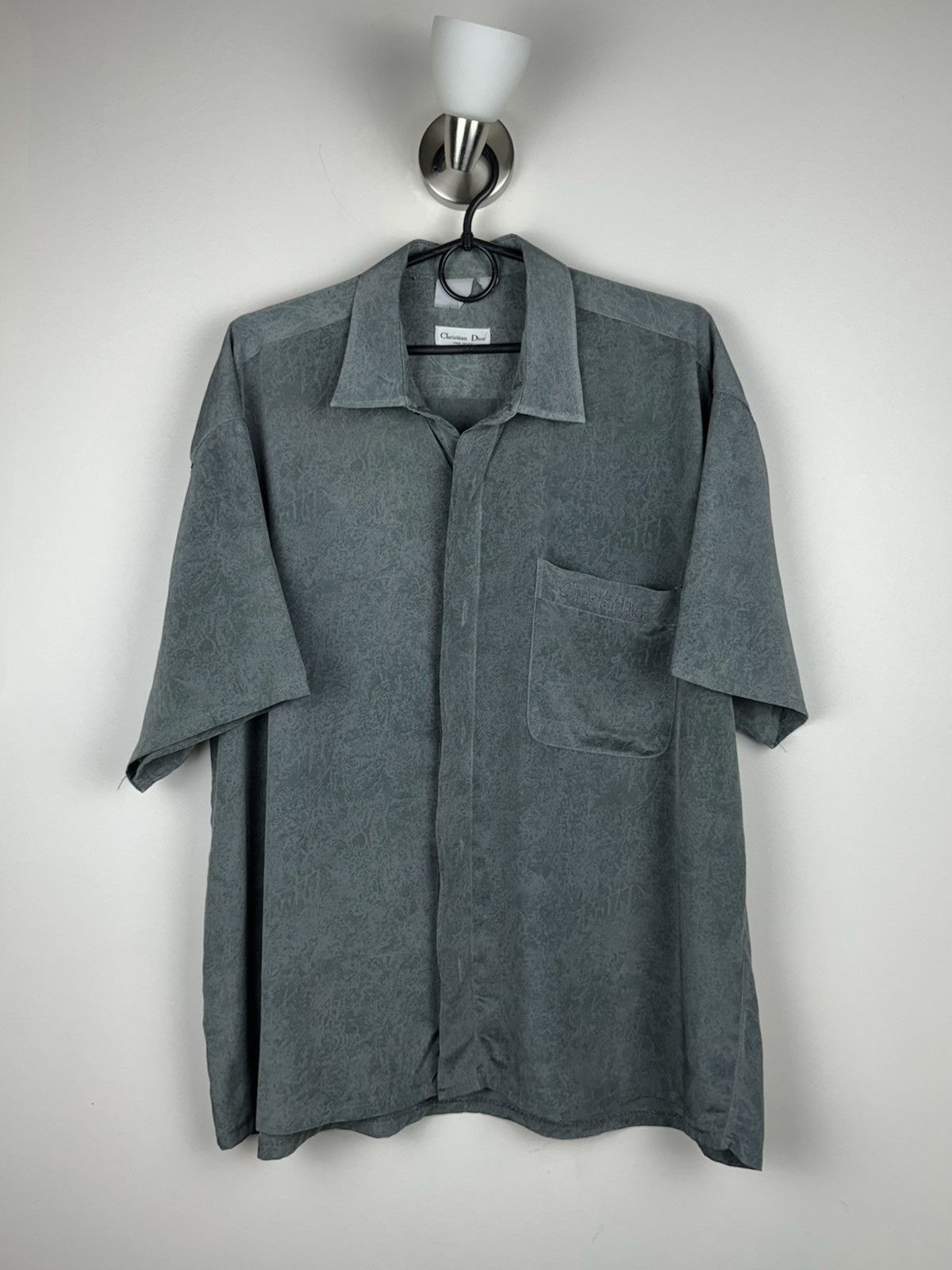 Christian Dior Mens silk vintage store shirt