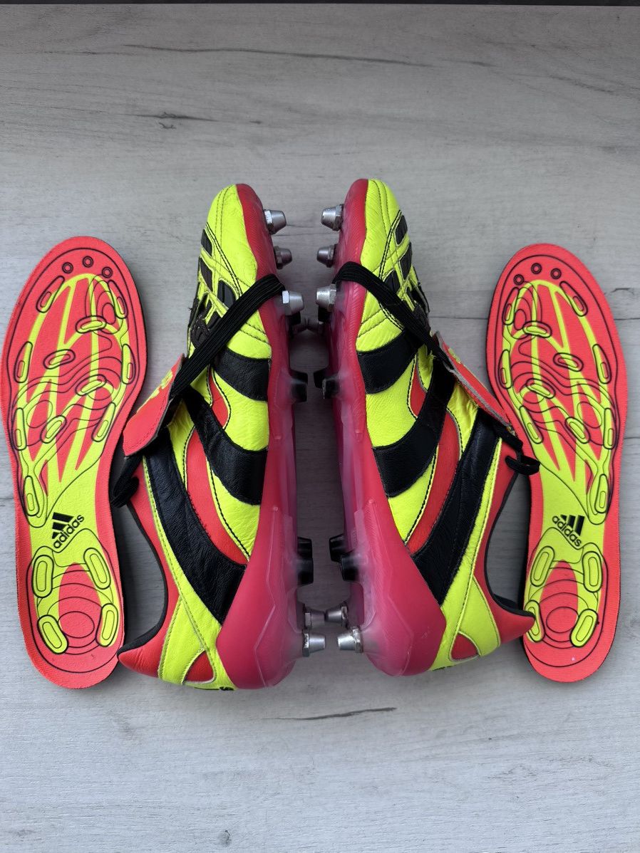 Adidas Adidas Predator Accelerator Lime Neon Football Cleats Boots Size US 11.5 / EU 44-45 - 1 Thumbnail