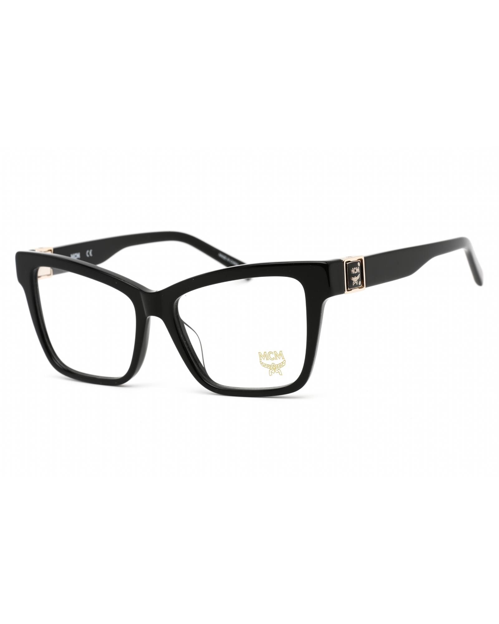 image of MCM2719 Eyeglasses Black/clear Demo Lens, Women's