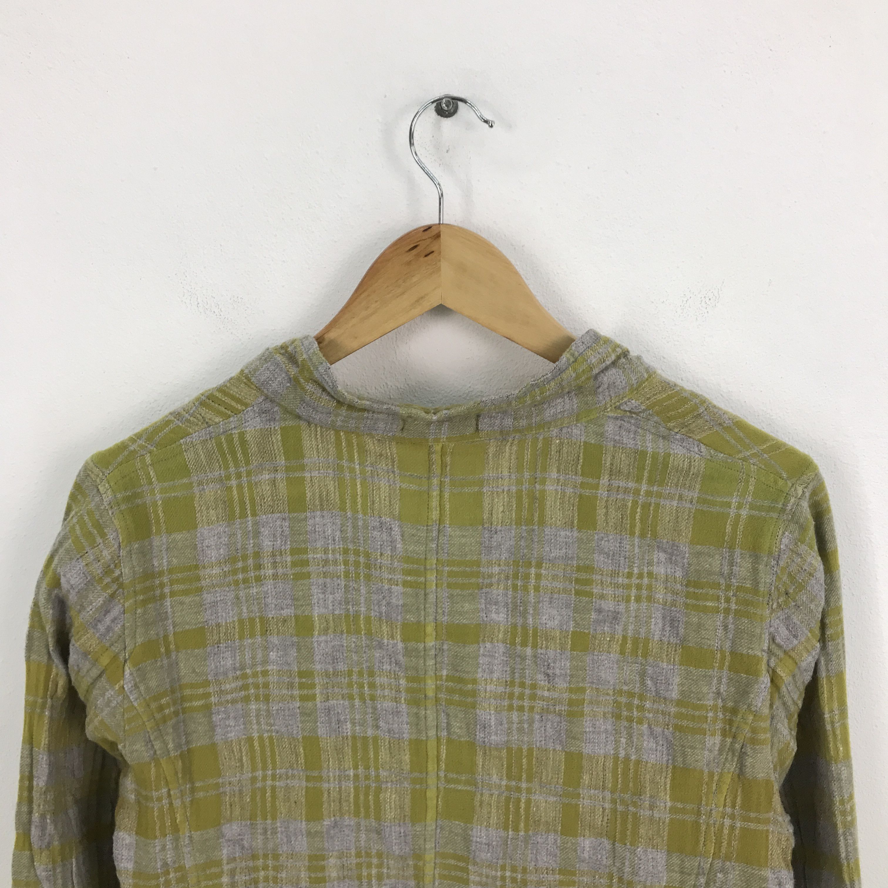 Issey Miyake × Japanese Brand Issey Miyake By plantation Flannel button up Jacket Size US M / EU 48-50 / 2 - 4 Thumbnail
