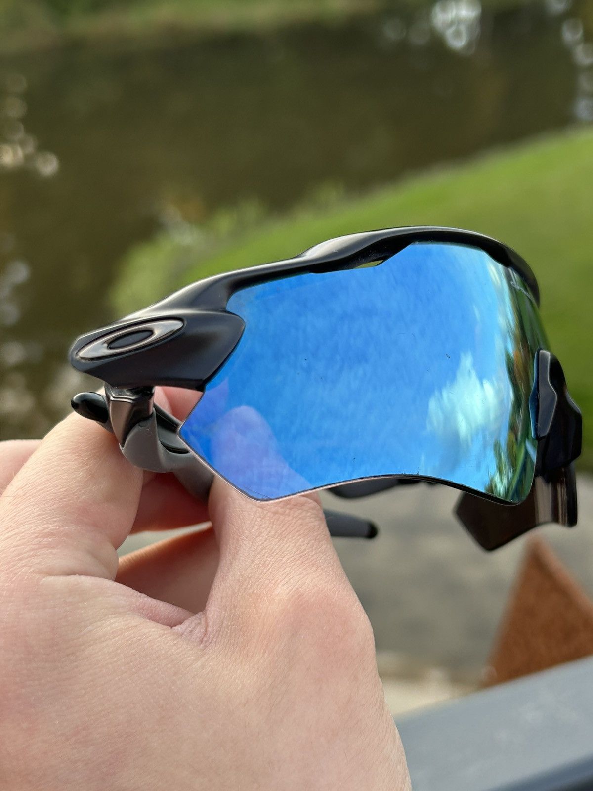 Oakley OAKLEY Radar EV Path Sunglasses – Prizm Sapphire Lens Size ONE SIZE - 8 Thumbnail