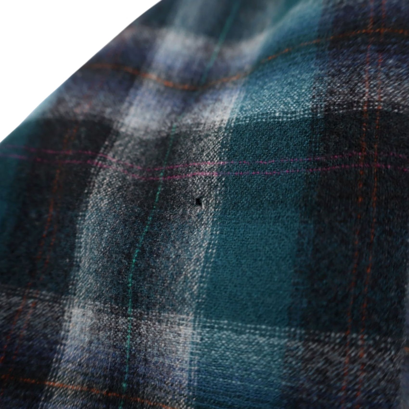 Pendleton VINTAGE Pendleton High Grade Western Wear Shadow Plaid Pearl Snap Wool Shirt Mens XL Blue Size US XL / EU 56 / 4 - 7 Thumbnail