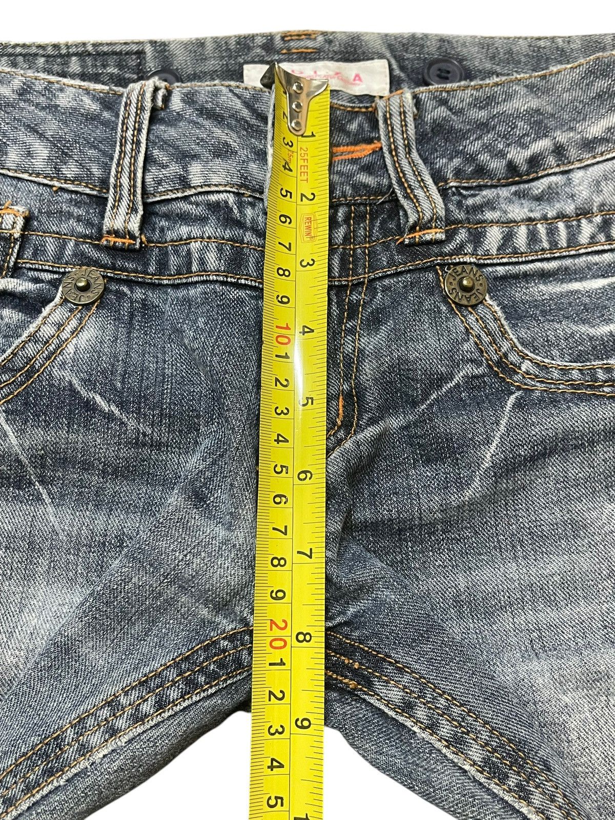 Hysteric Glamour Vintage Japanese Brand Faded Wash Style Flare Jeans Size US 29 - 15 Thumbnail