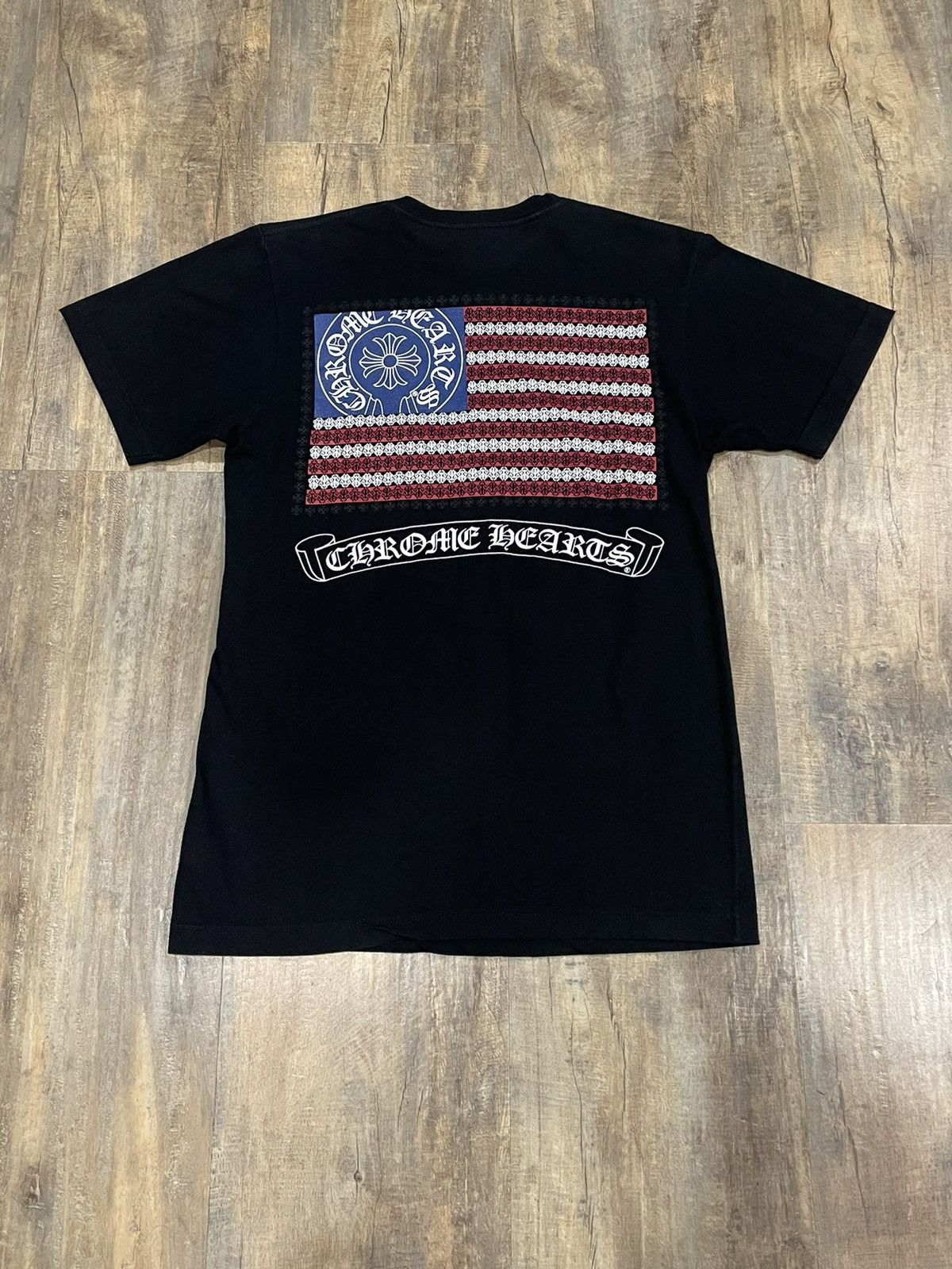 Chrome Hearts RARE Chrome Hearts American Flag Dagger Logo Pocket