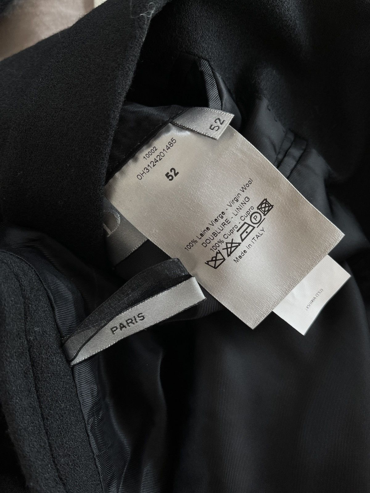 Dior Dior Homme Scarf Collar Tailored Jacket, Kris Van Assche, 52 Size 52R - 6 Thumbnail
