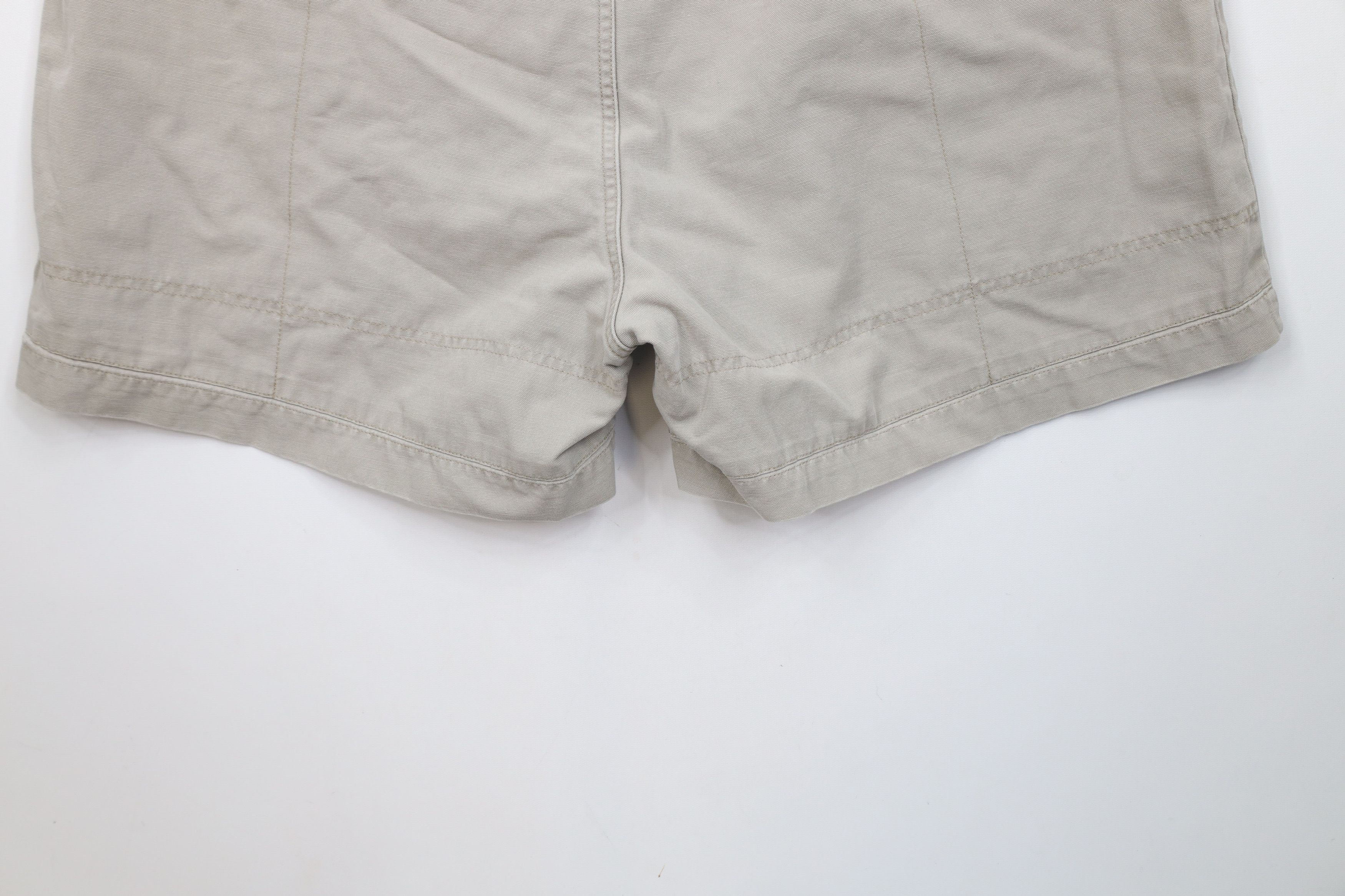 Cabelas × Vintage Vintage Cabelas Above Knee Canvas Cargo Shorts Gray Cotton Size US 40 / EU 56 - 11 Thumbnail