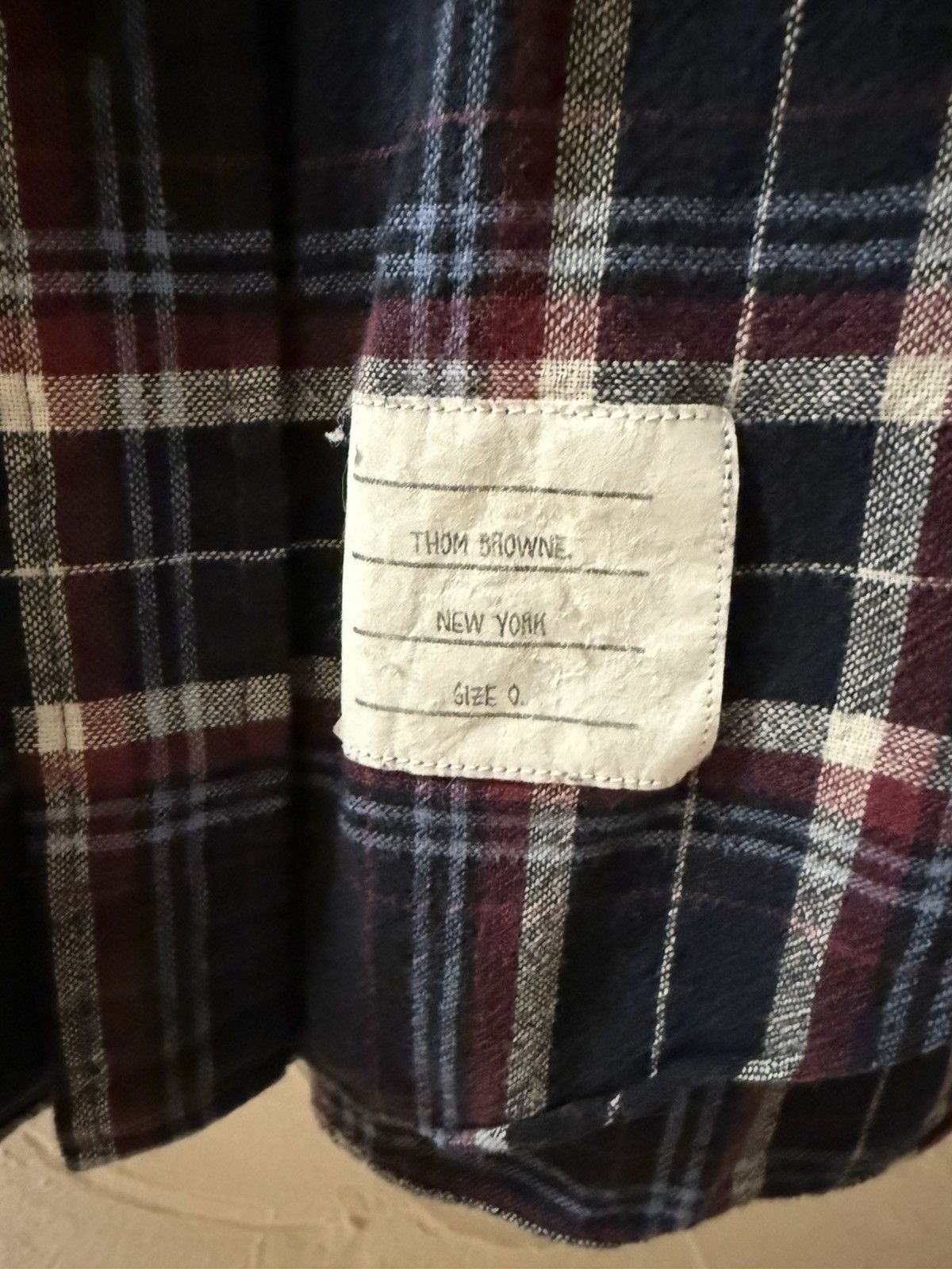 Thom Browne Thom Browne Flannel Size 0 Size US XS / EU 42 / 0 - 4 Thumbnail