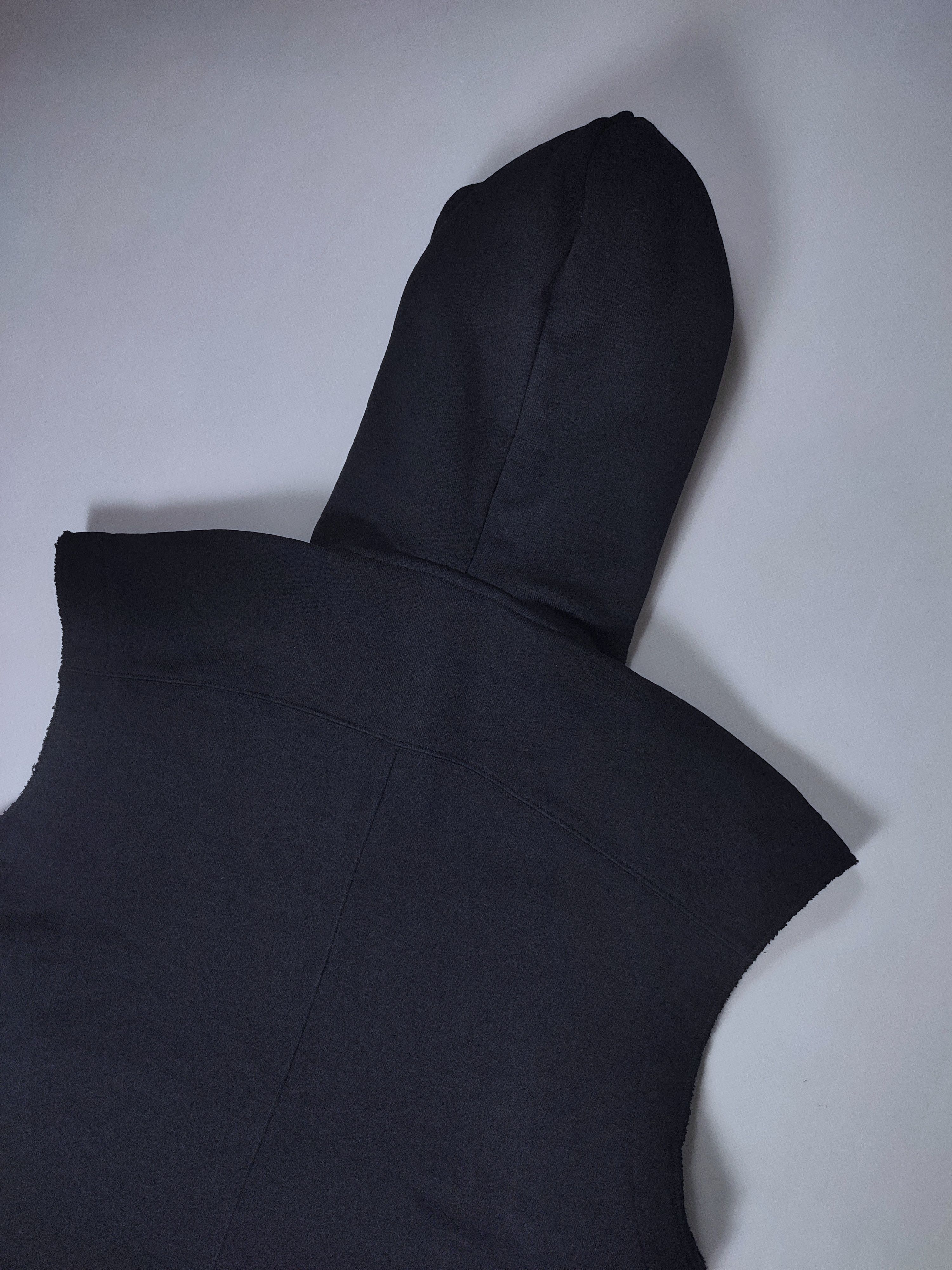 Dries Van Noten Oversized sleeveless hoodie Rick Owens Vetements Vuja De Size US M / EU 48-50 / 2 - 17 Thumbnail