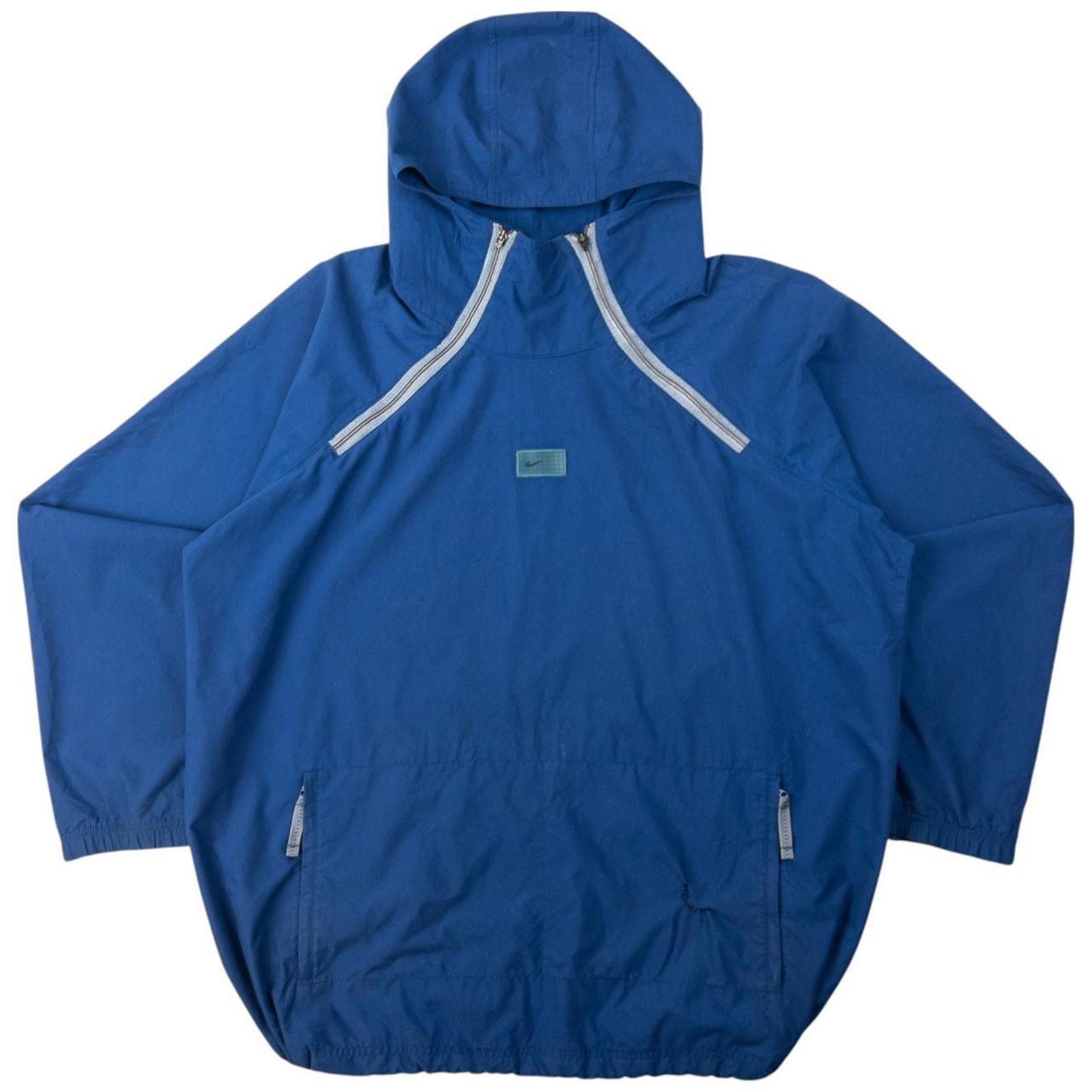 Nike Vintage Nike Double Zip Hooded Jacket Size XL Size US XL / EU 56 / 4 - 1 Thumbnail
