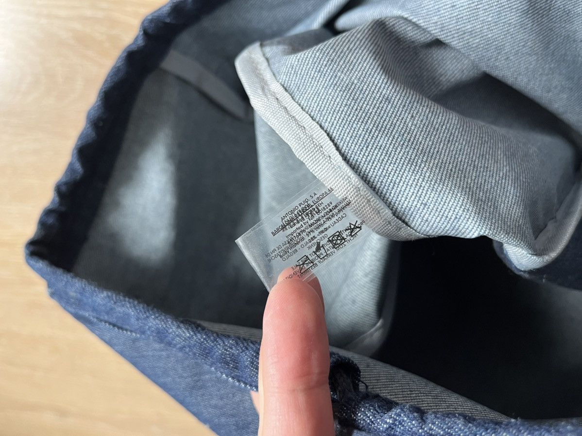 Jean Paul Gaultier × Vintage Jean Paul Gaultier Backpack Denim Bag Size ONE SIZE - 7 Thumbnail