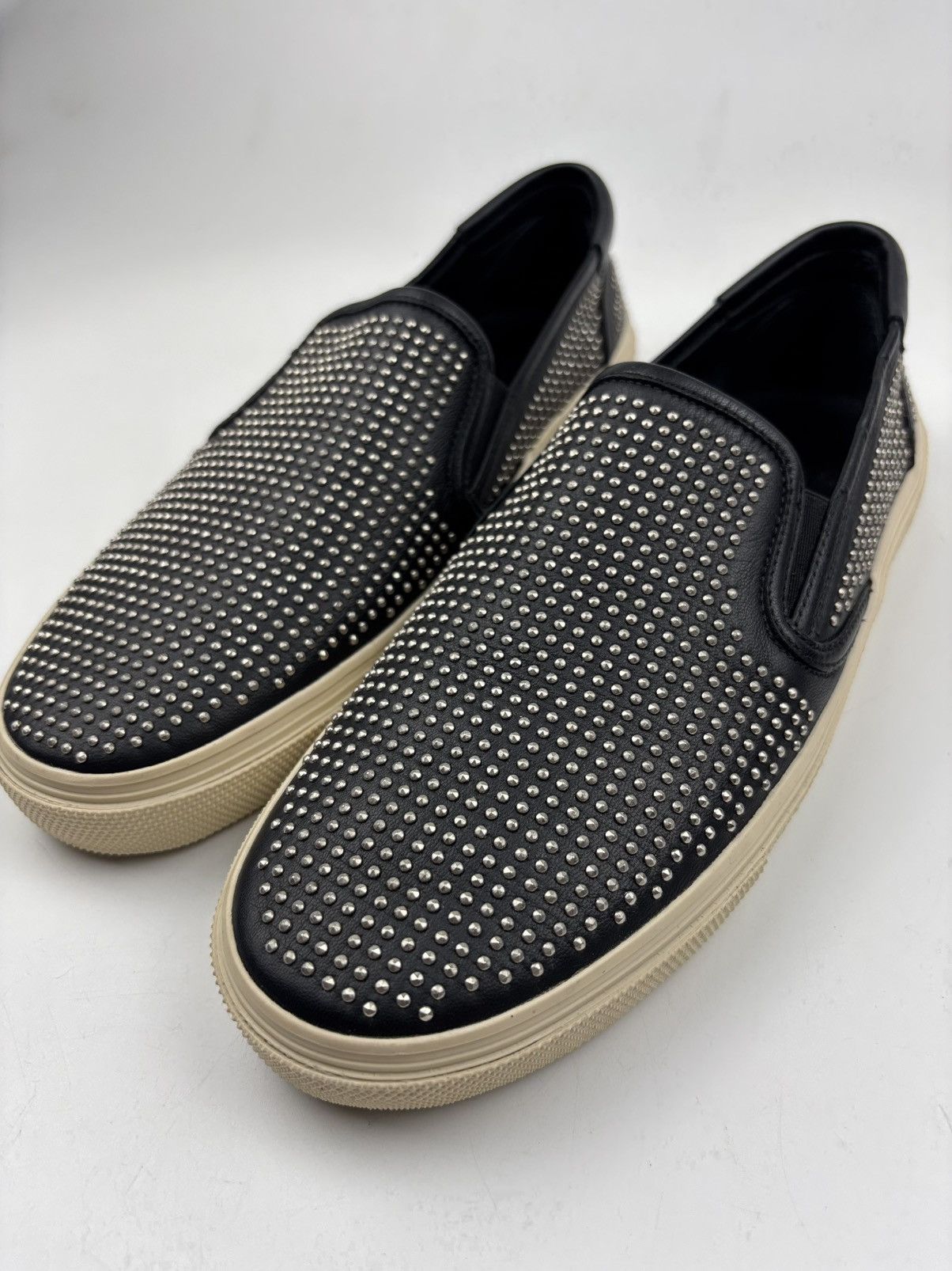 Saint Laurent Paris Saint Laurent Studded Slip on Sneakers Size US 6.5 / EU 39-40 - 11 Thumbnail