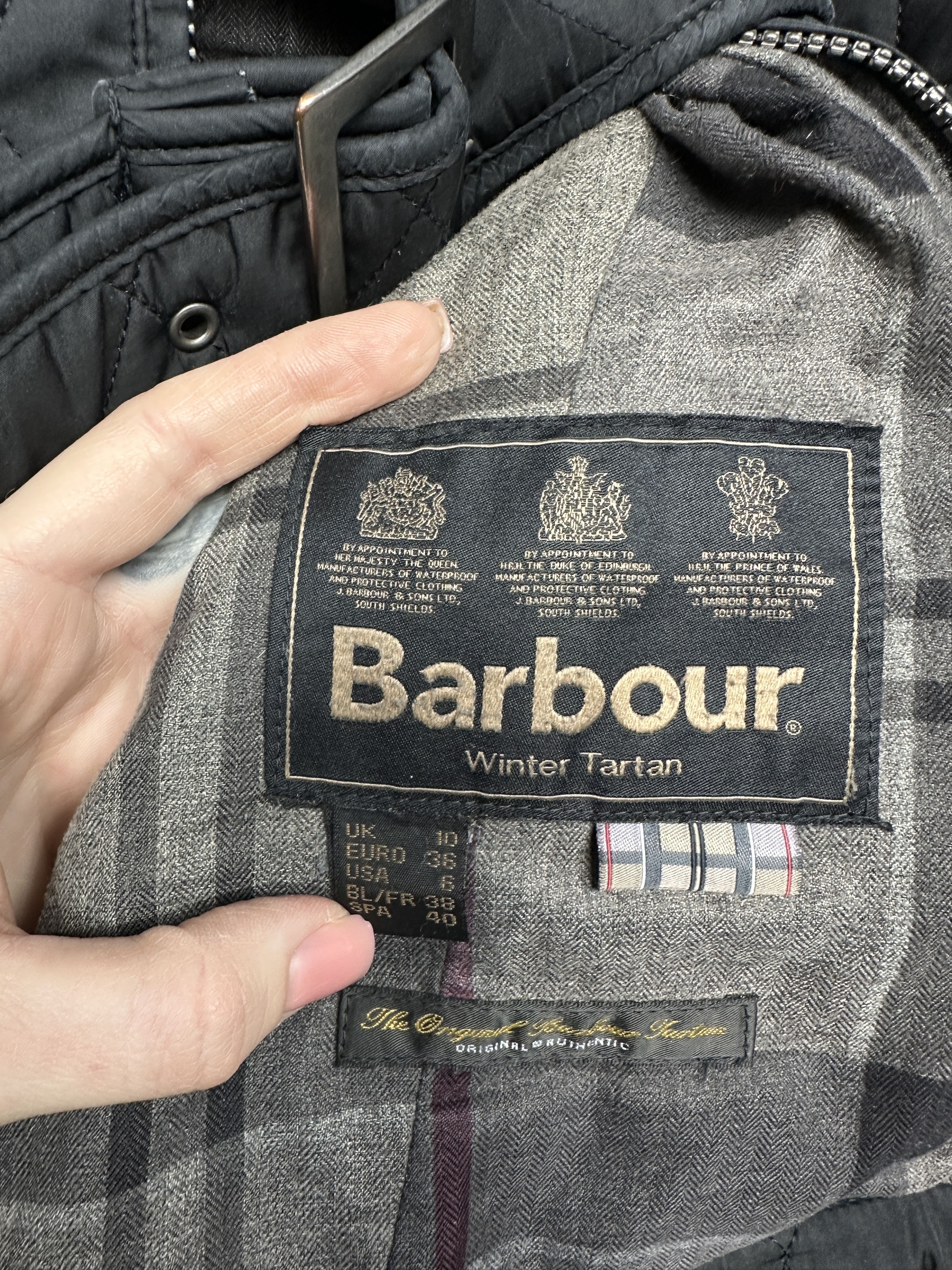 Barbour Barbour Womens Winter Tartan Quilted Jacket Size M / US 6-8 / IT 42-44 - 7 Thumbnail