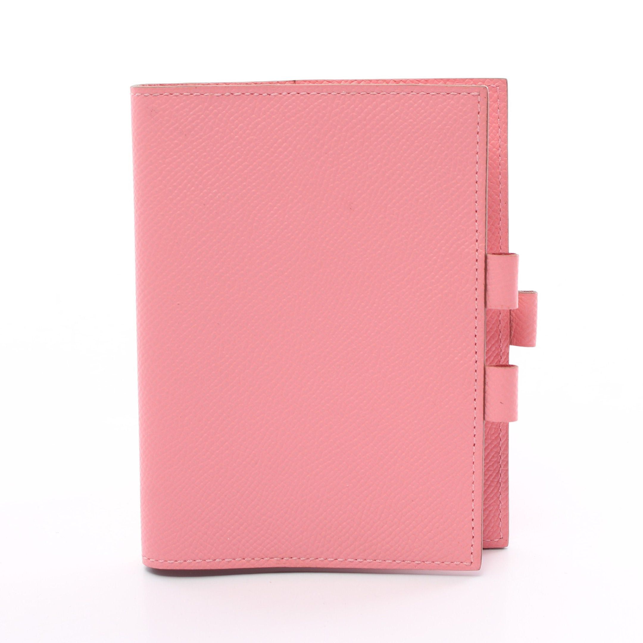 Hermes Hermes Agenda Gm Rose Confetti Notebook Cover Veau Epsom Pink Silver Hardware □ R Stamp Size ONE SIZE - 1 Thumbnail