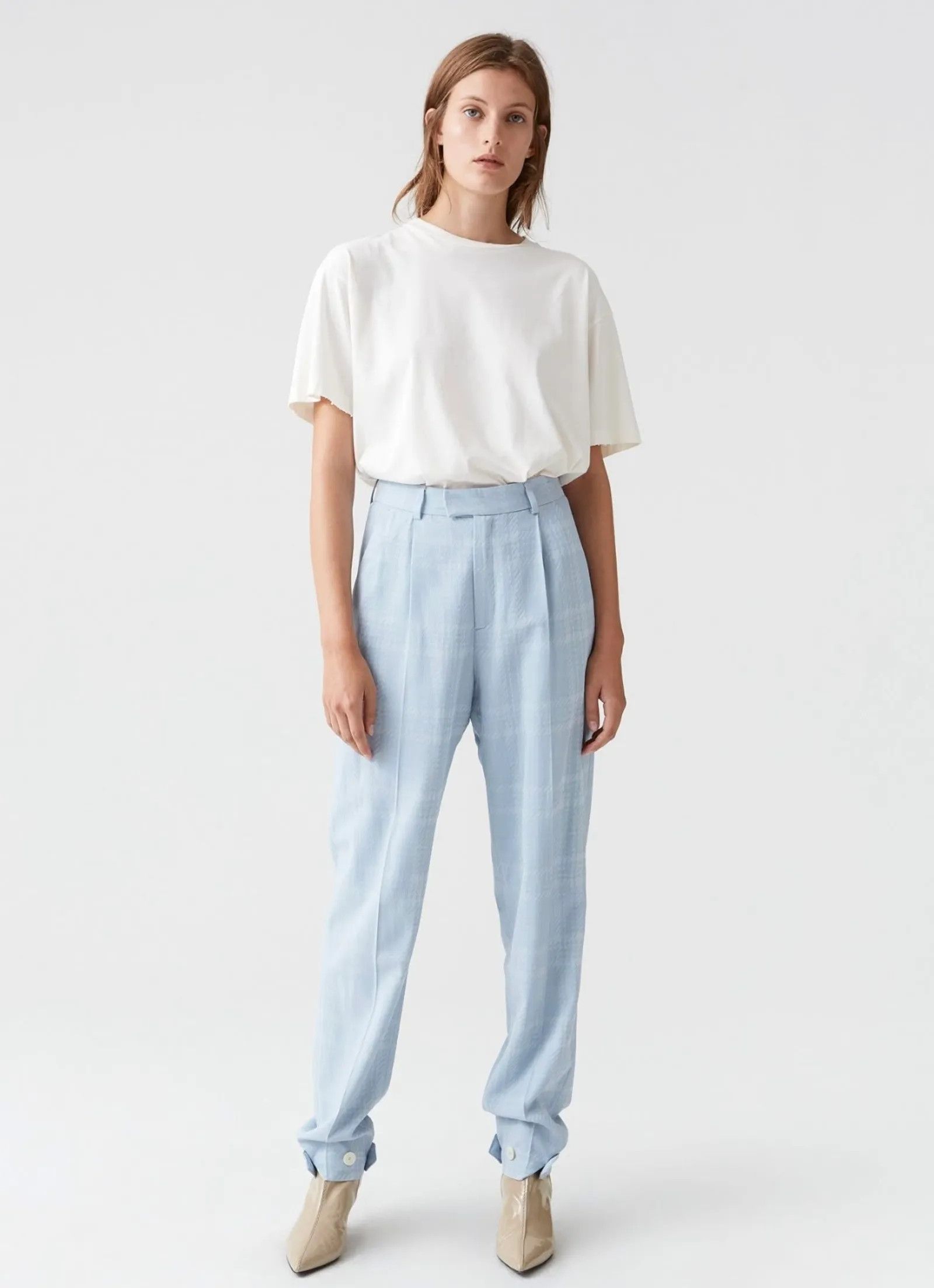 Hope Hope Alta Cuff Trouser Pants Size 27" / US 4 / IT 40 - 1 Thumbnail