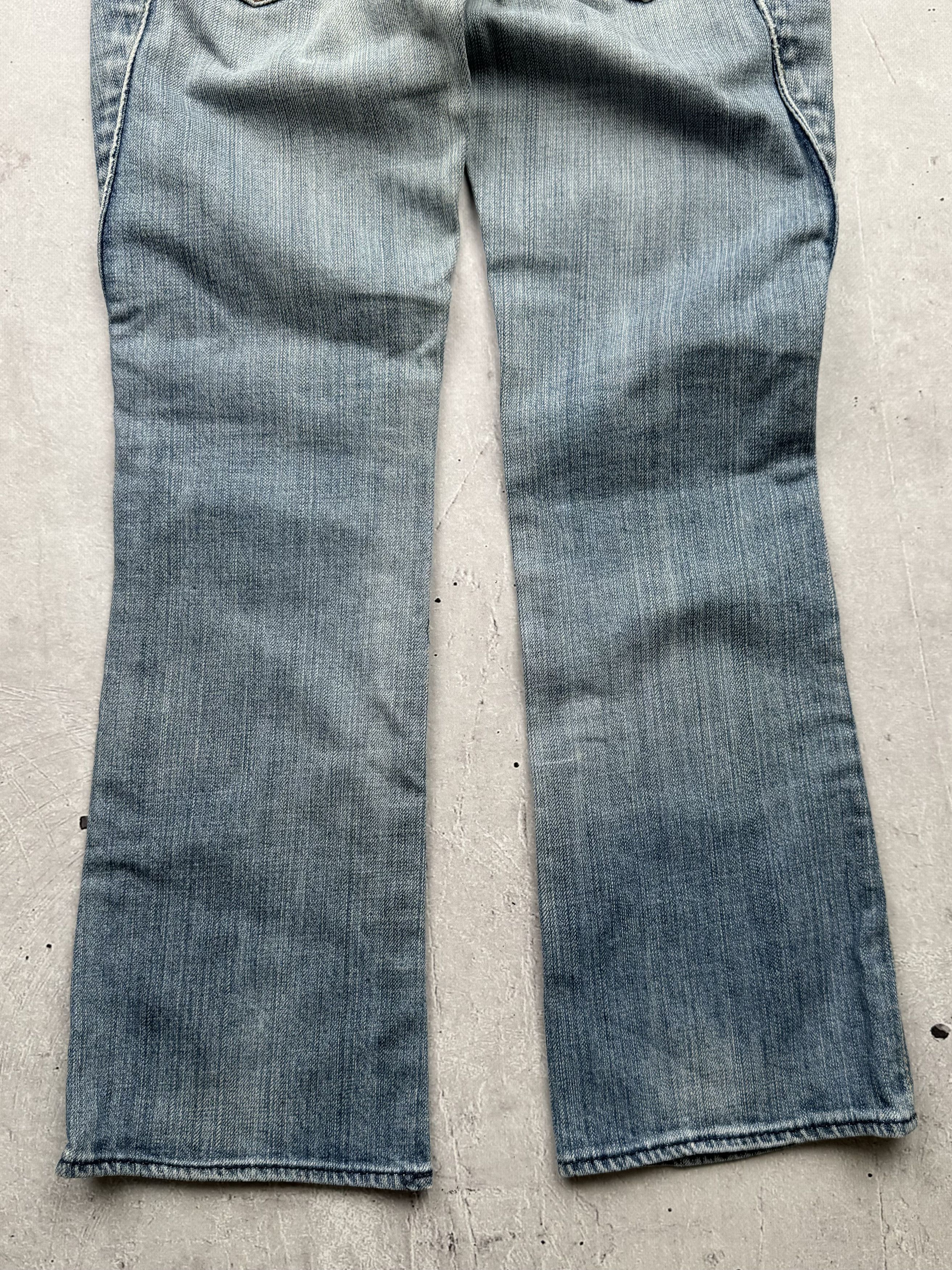 Japanese Brand × Miss Sixty × Vintage Miss Sixty Vintage Flared Cropped Jeans Size 25" / US 0 / IT 36 - 9 Thumbnail