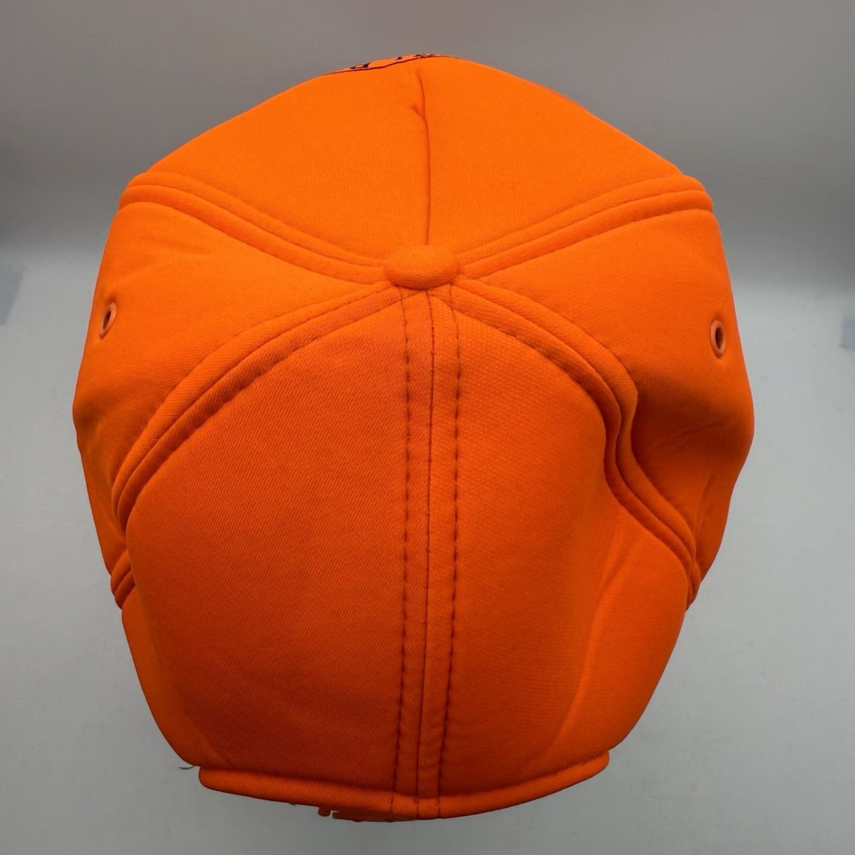 Hunter VINTAGE Mohr's Peppermill Resort Hotel Casino Trucker Hat Snapback Orange Unisex Adults Adjustable Nylon Foam Size ONE SIZE - 3 Thumbnail