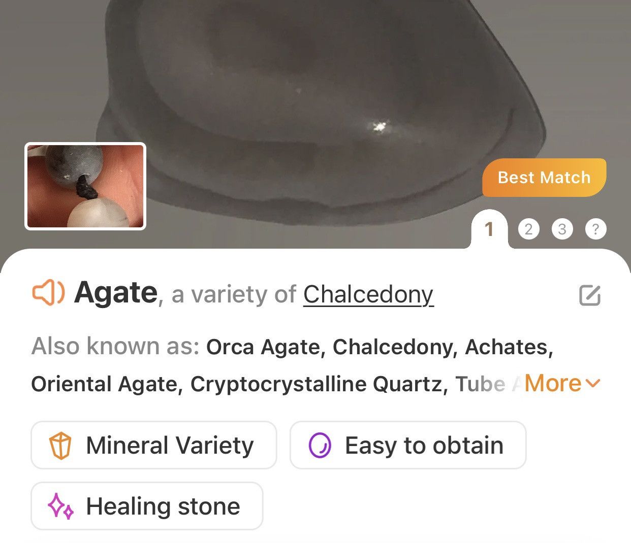Handmade Hand crafted genuine stone agate black onyx necklace Size ONE SIZE - 12 Thumbnail